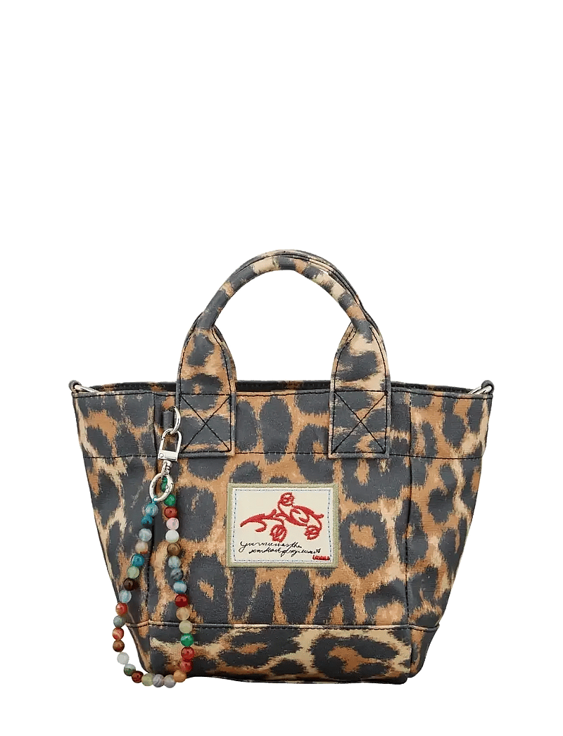 Becksöndergaard - Leopa Coated Gabby Bag - erilised sündmused - black - 1