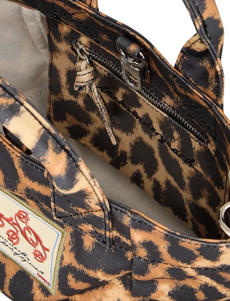 Becksöndergaard - Leopa Coated Gabby Bag - erilised sündmused - black - 2