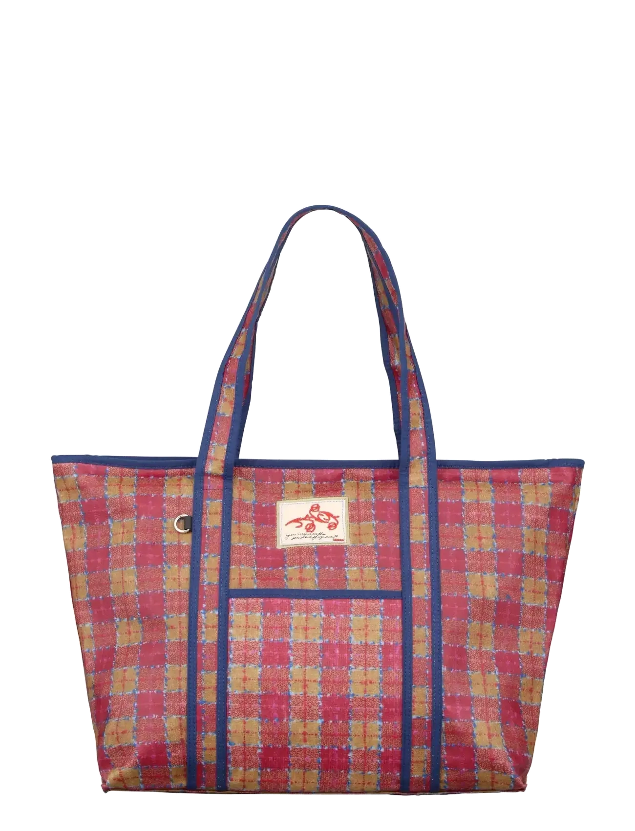 Becksöndergaard Checky Coated Aubrey Bag - Hverdags stil - POMPEIAN RED / pink/rose