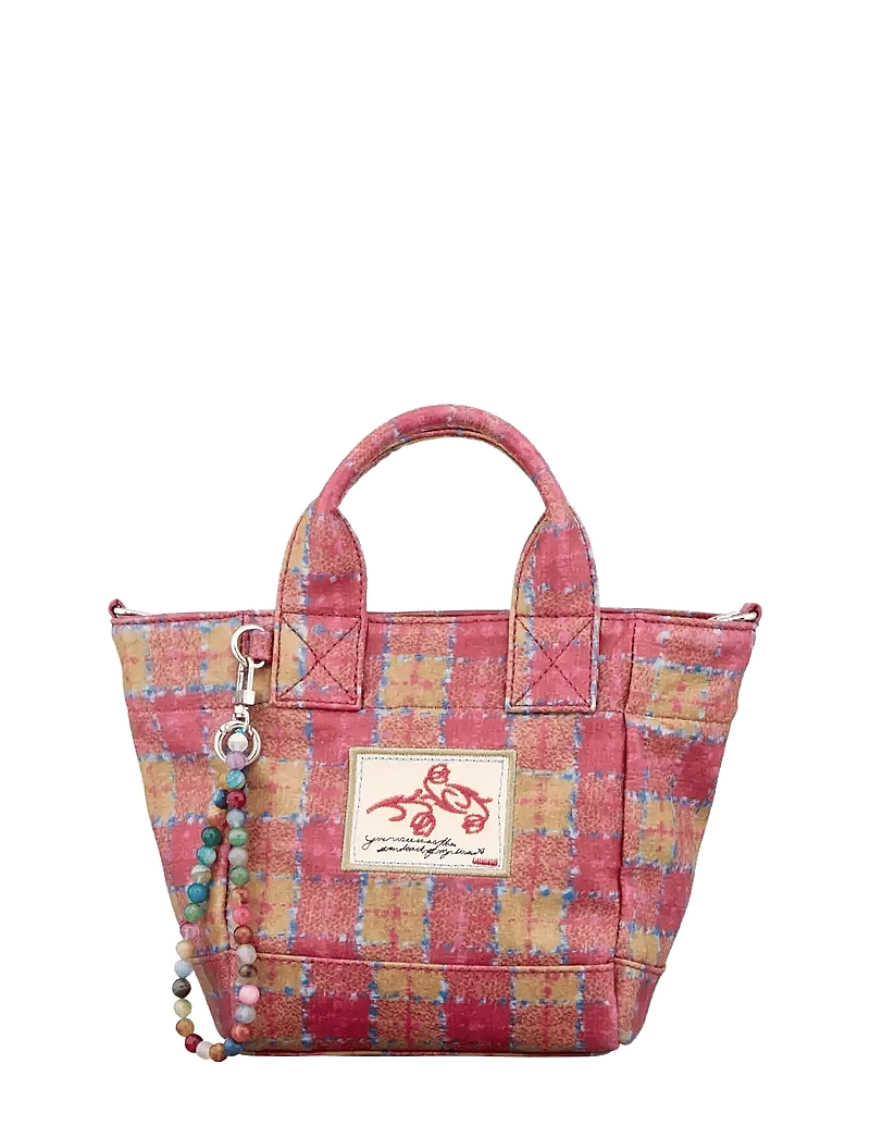 Becksöndergaard - Checky Coated Gabby Bag - besondere anlässe - pompeian red - 0
