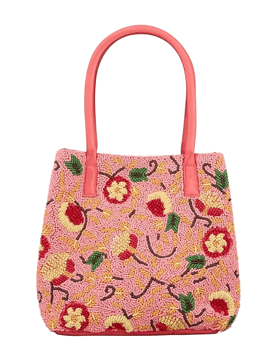 Becksöndergaard - Asflora Beaded Fiona Bag - fashion trends - shell pink - 0