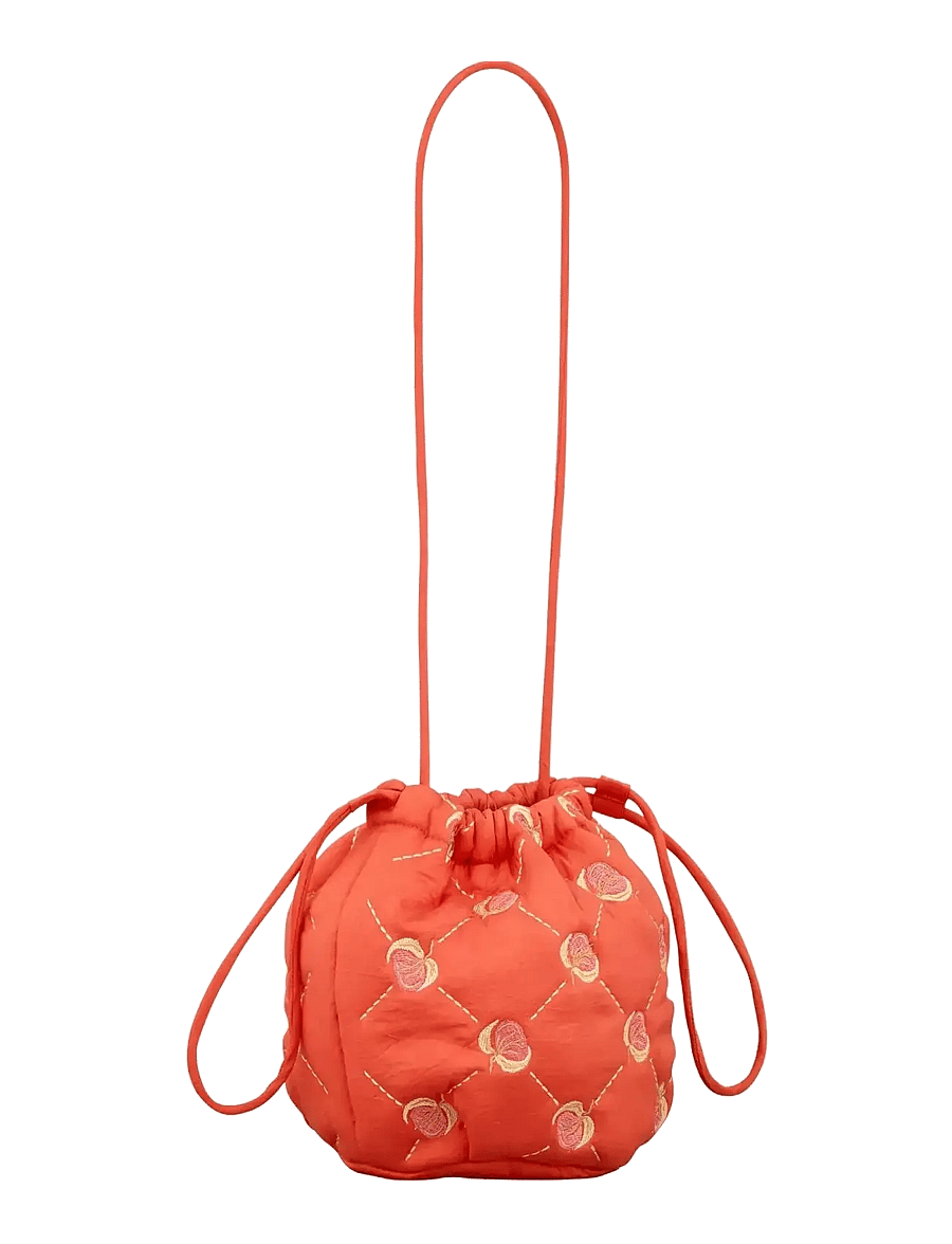 Becksöndergaard - Graphiflora Bina Bag - modetrender - grenadine red - 2