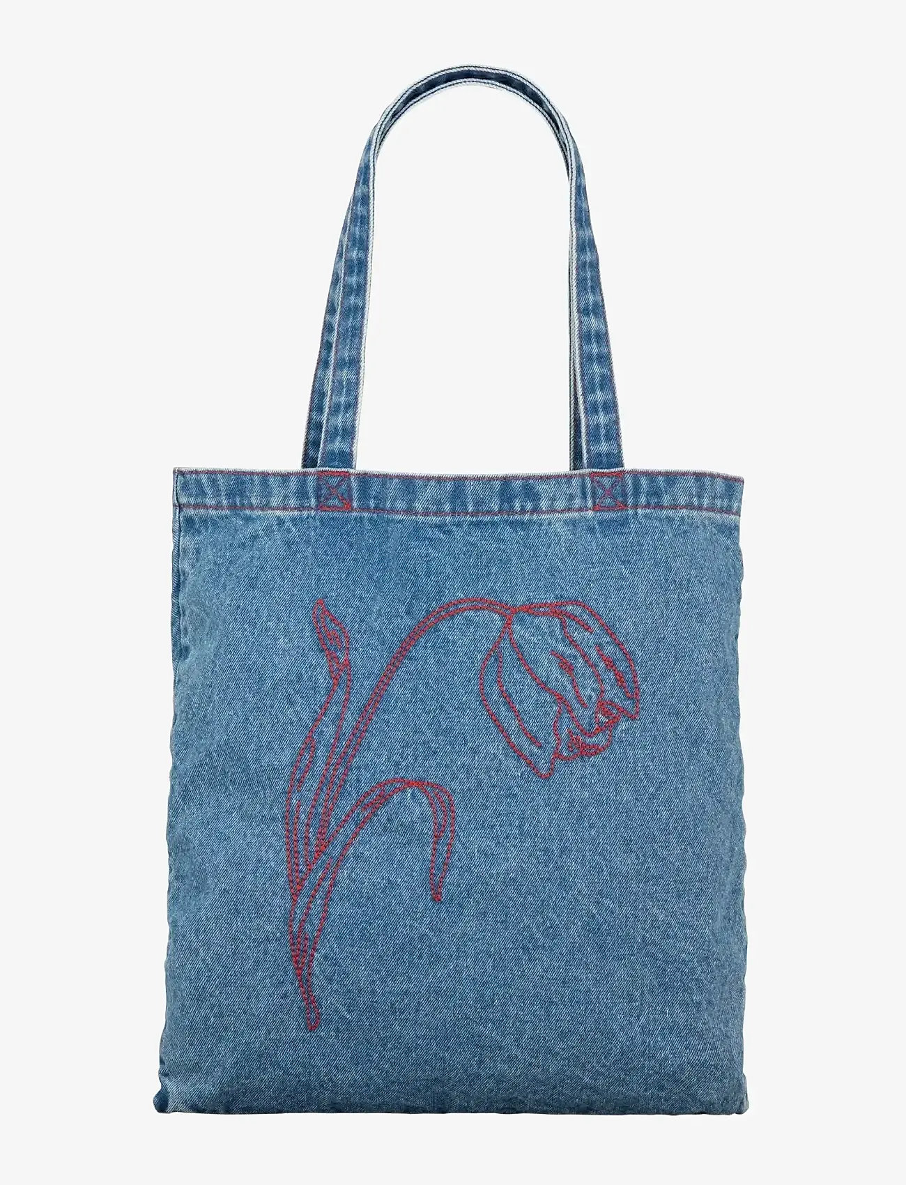 Becksöndergaard - Tulipa Denima Tote Bag - laveste priser - denim - 0