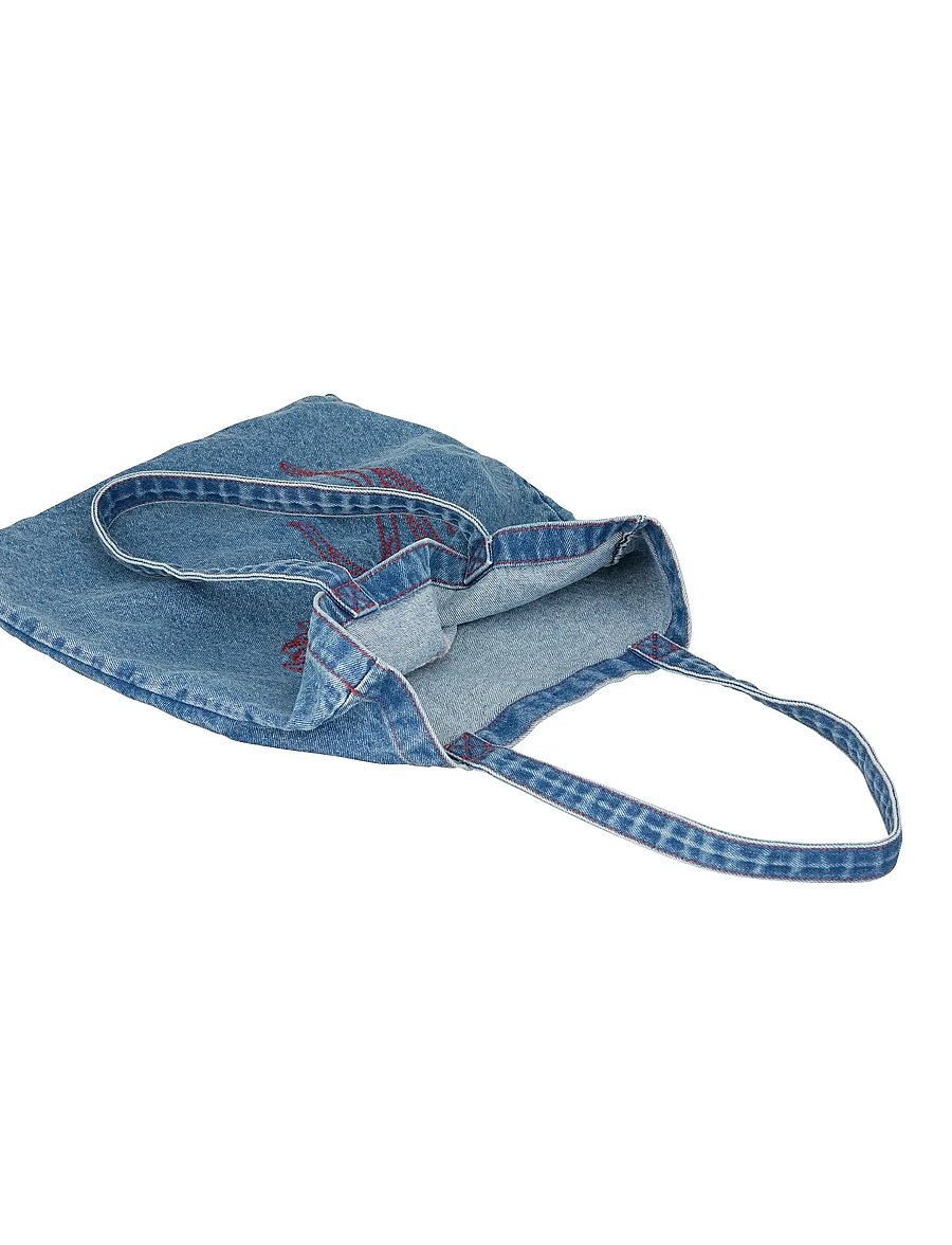 Becksöndergaard - Tulipa Denima Tote Bag - tote bags - denim - 1