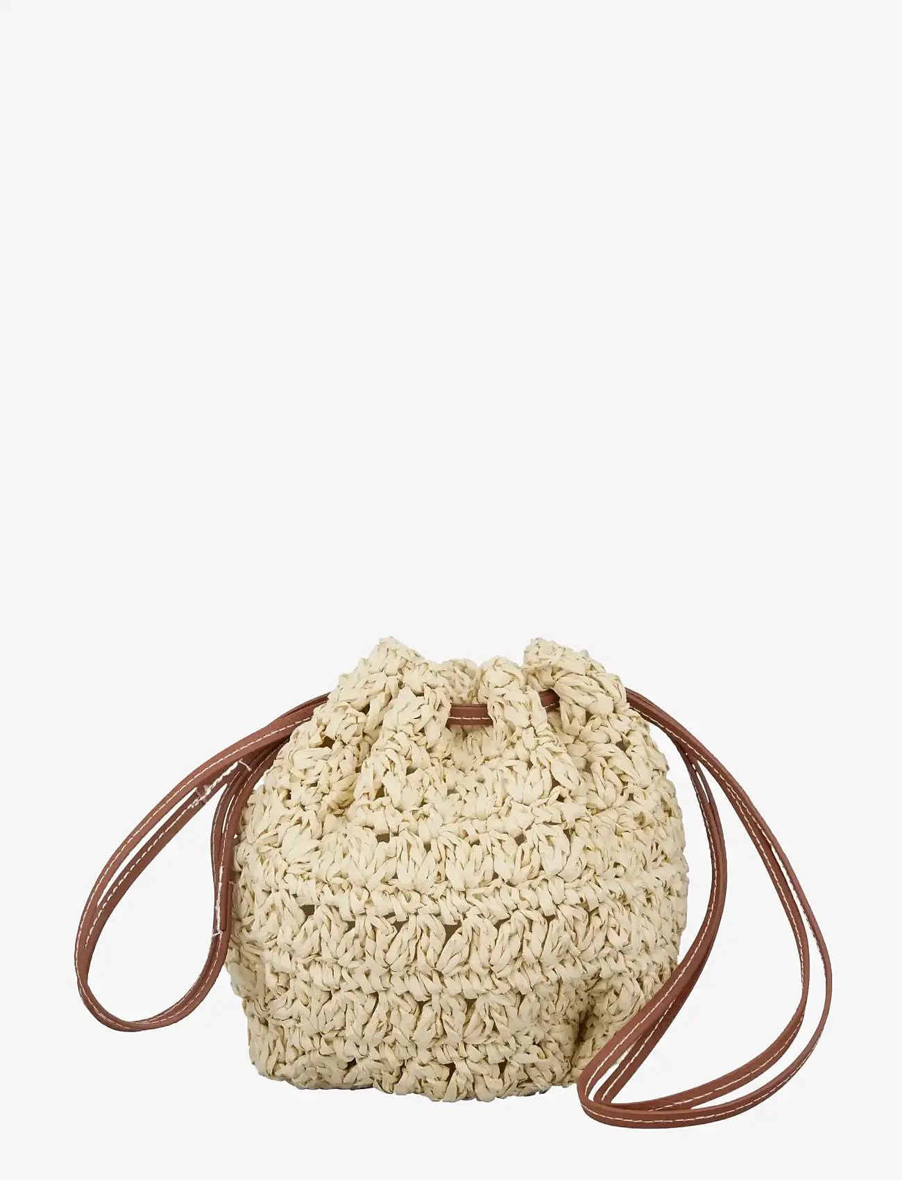 Becksöndergaard - Mesh Straw Bina Bag - fashion trends - nature - 0