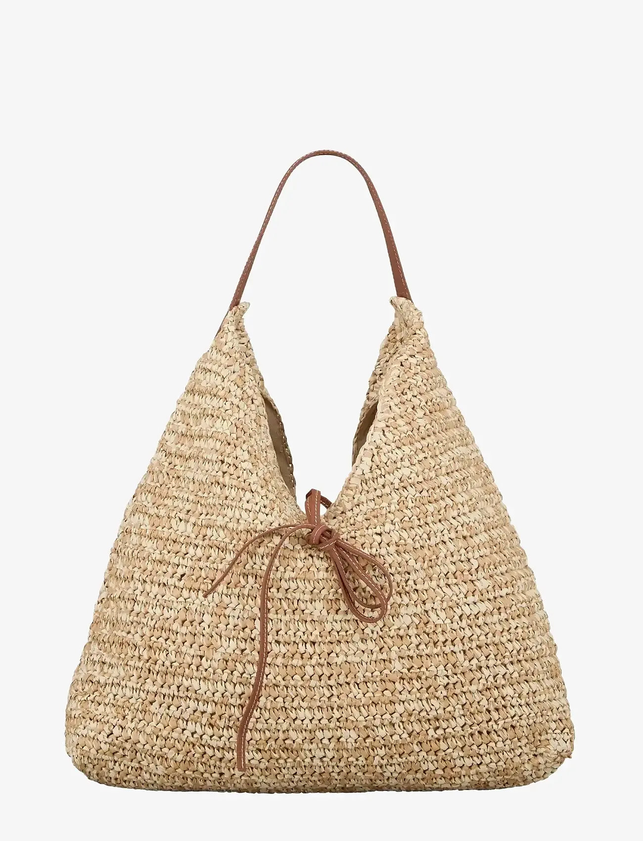 Becksöndergaard - Paper Straw Siena Bag - modetrender - nature - 1