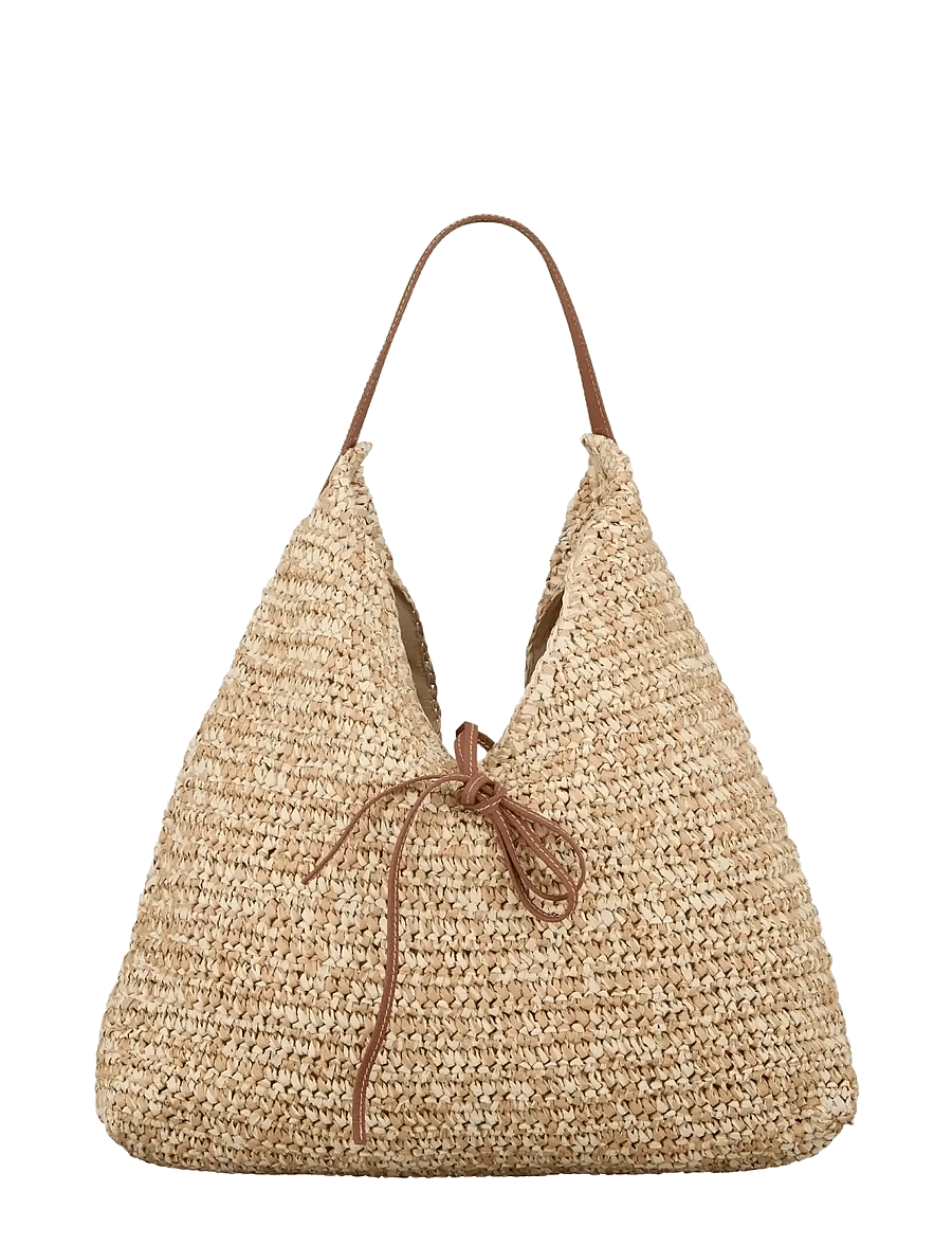 Becksöndergaard - Paper Straw Siena Bag - modetrends - nature - 1