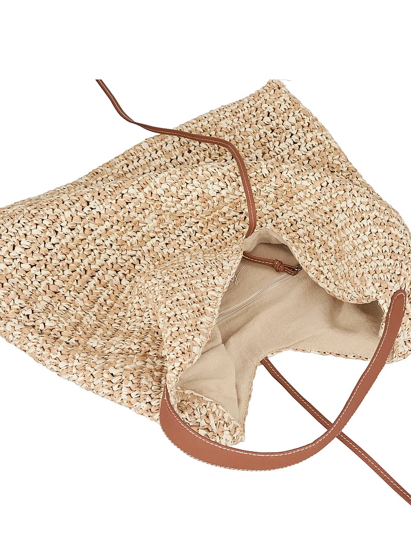 Becksöndergaard - Paper Straw Siena Bag - modetrender - nature - 2