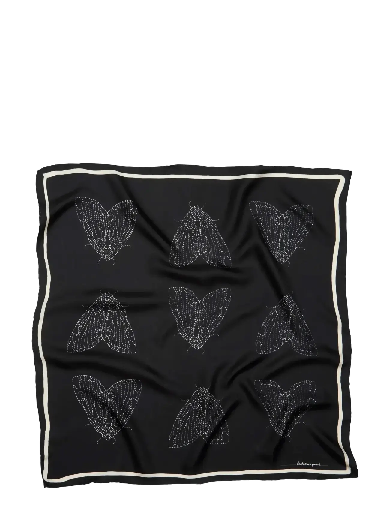 BECKSÖNDERGAARD Tinea Sia Schal Schwarz - One Size - Damen