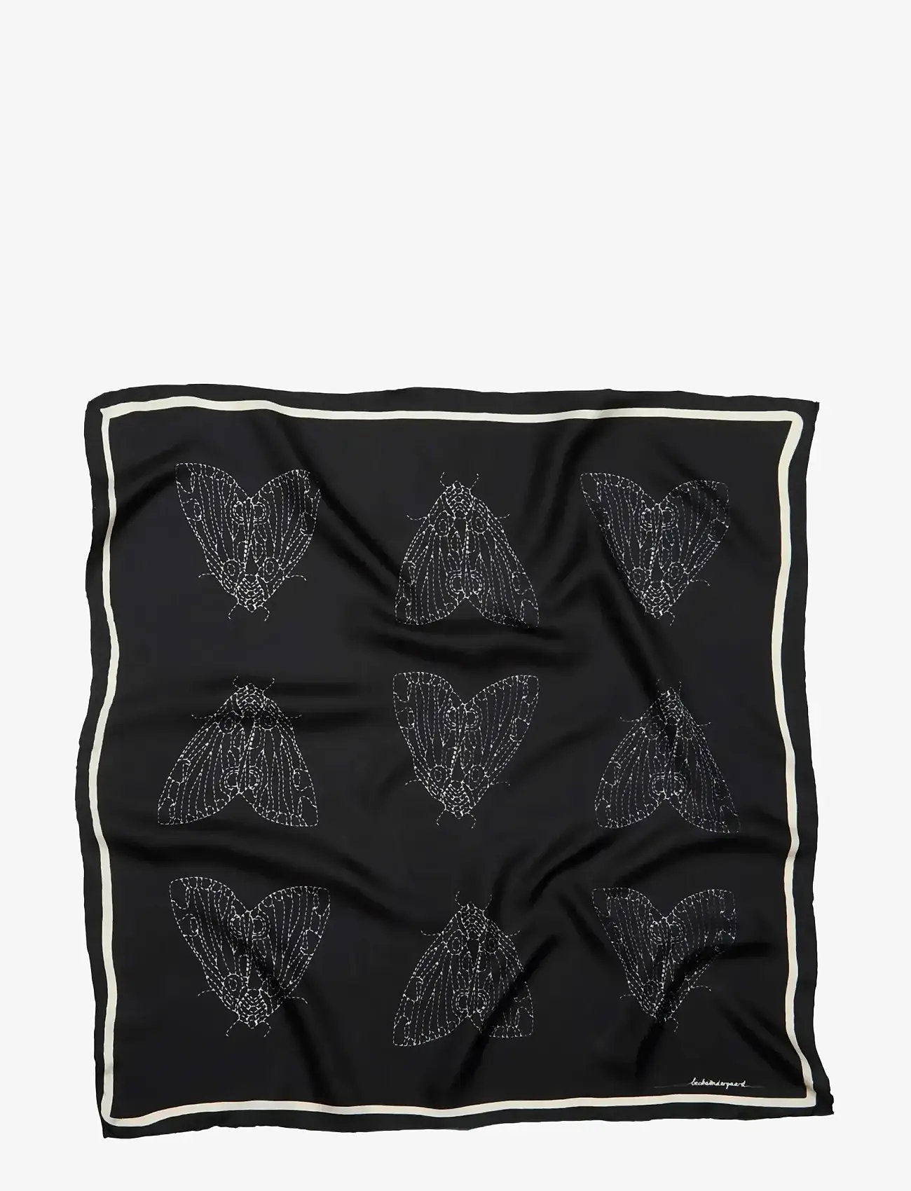 Becksöndergaard - Tinea Sia Scarf - sjalar - black - 0