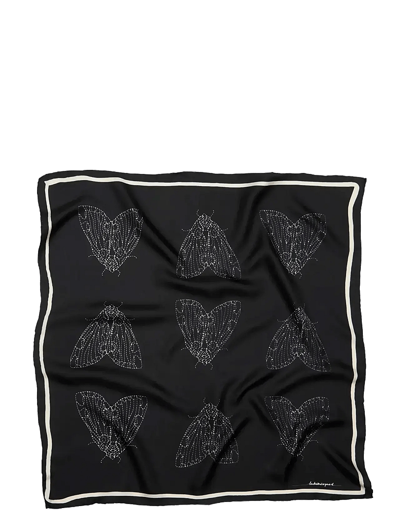 Becksöndergaard - Tinea Sia Scarf - modetrends - black - 0