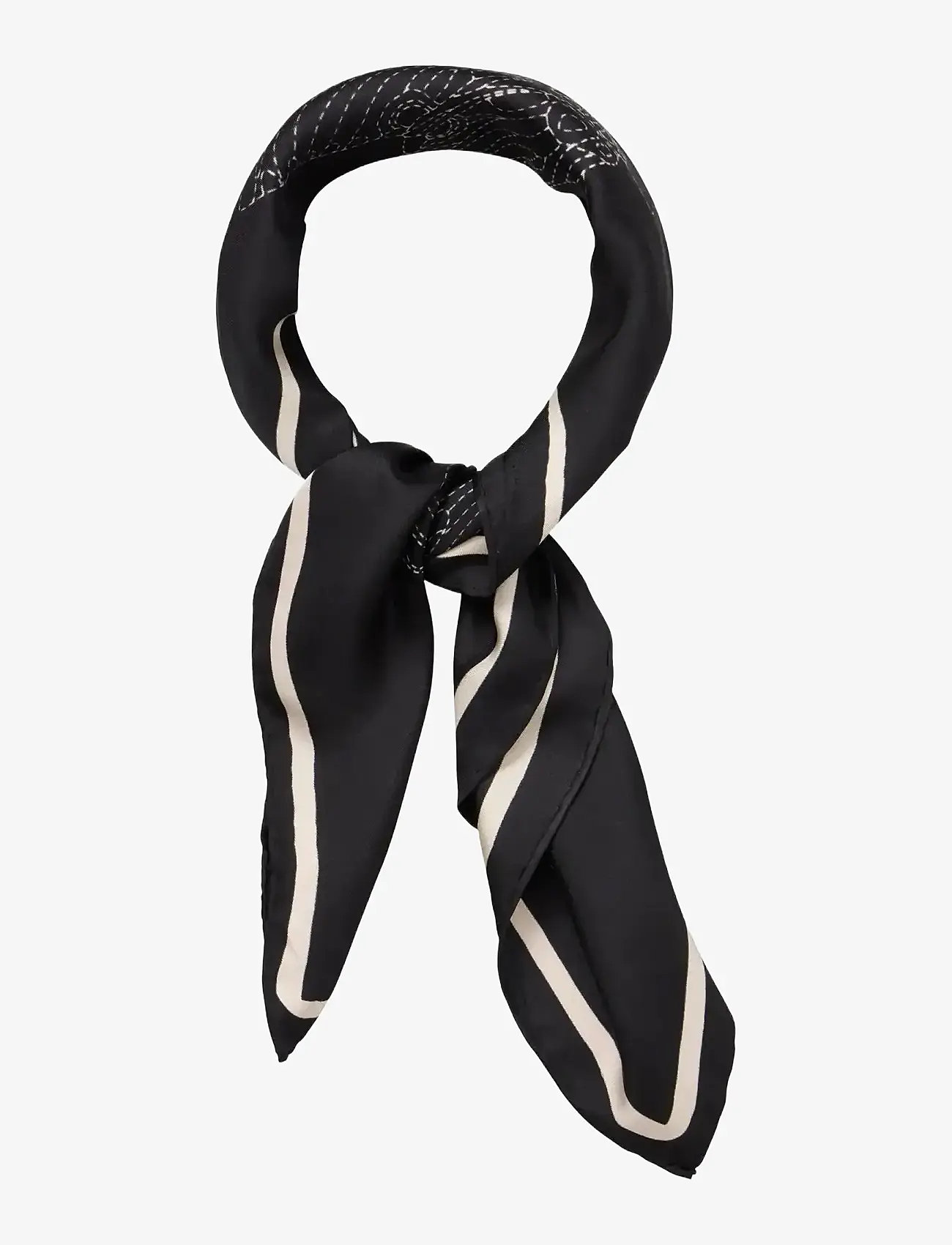 Becksöndergaard - Tinea Sia Scarf - sjalar - black - 1