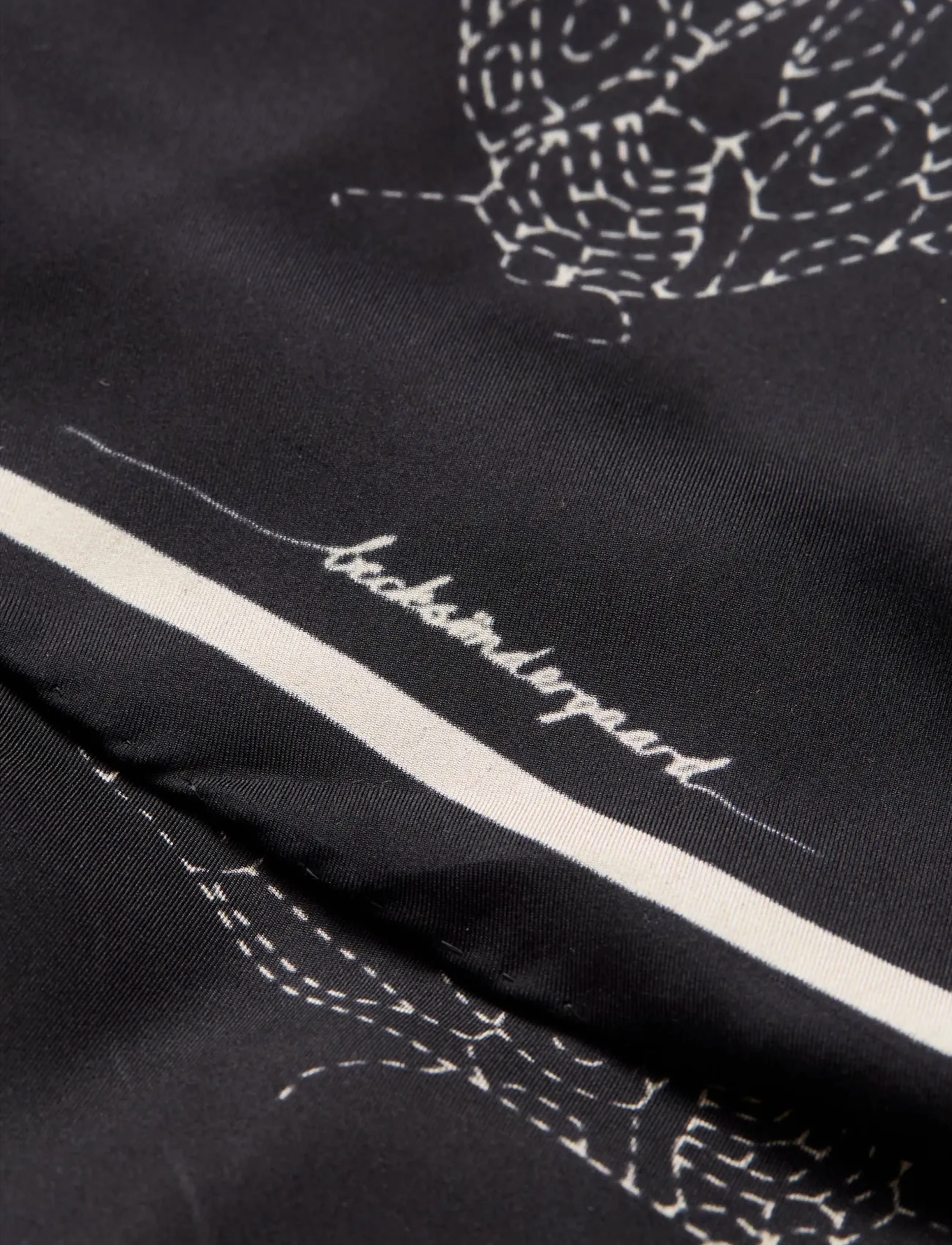 Becksöndergaard - Tinea Sia Scarf - kevyet huivit - black - 2