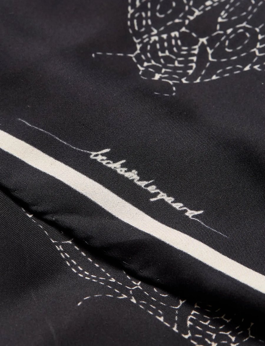 Becksöndergaard - Tinea Sia Scarf - modetrends - black - 2