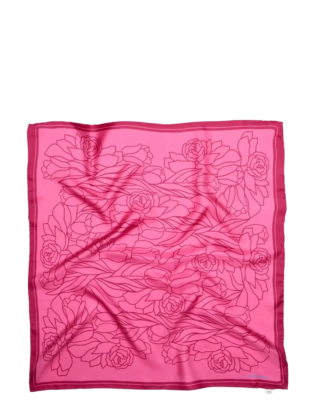Stencia Tulip Sia Scarf - VIVACIOUS PINK
