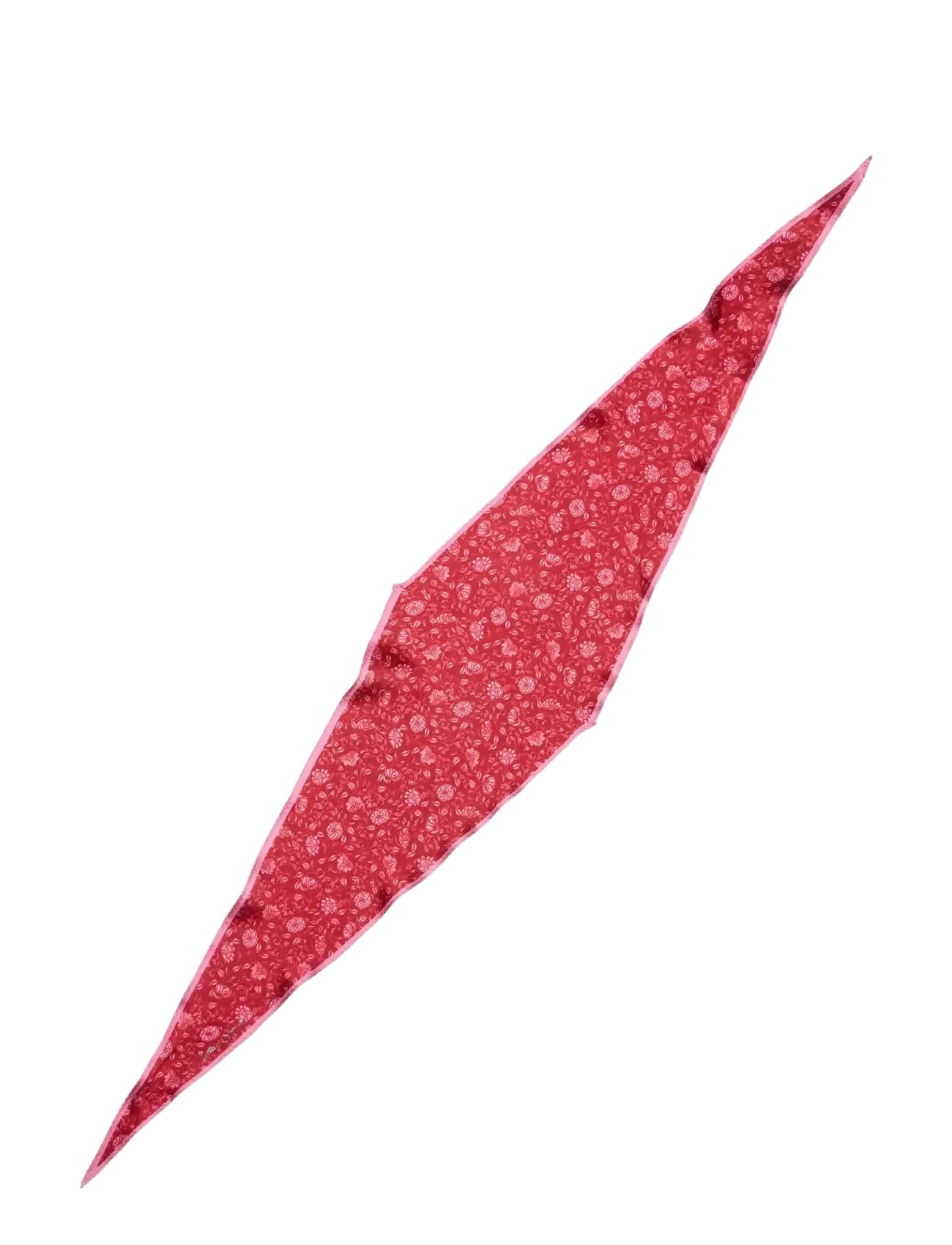 Becksöndergaard Asflora Diamond Scarf - Accessoires - GARNET RED / pink/rose