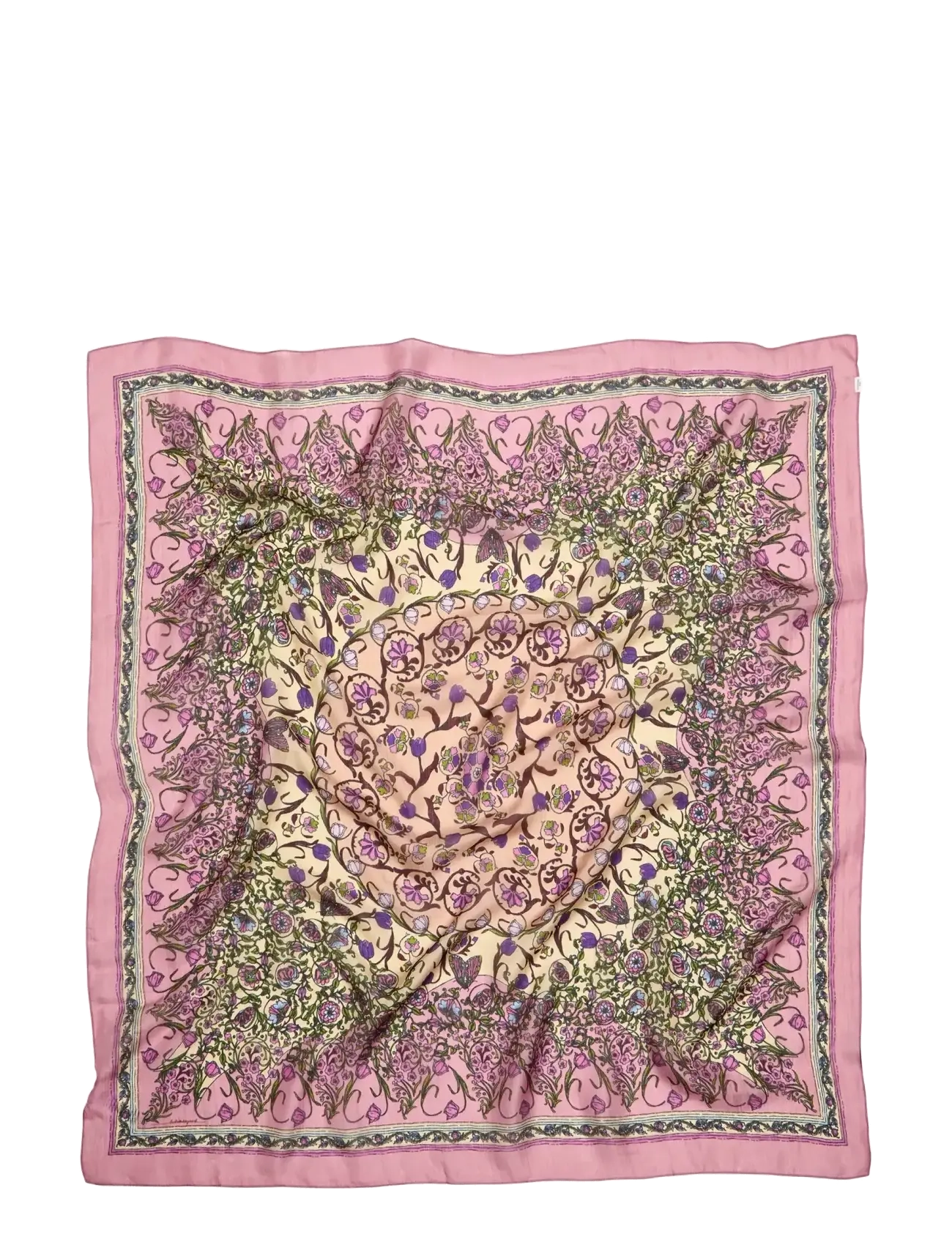 Becksöndergaard Gardenparty Taby Sia Scarf - Schals - PEONY PINK / pink/rose