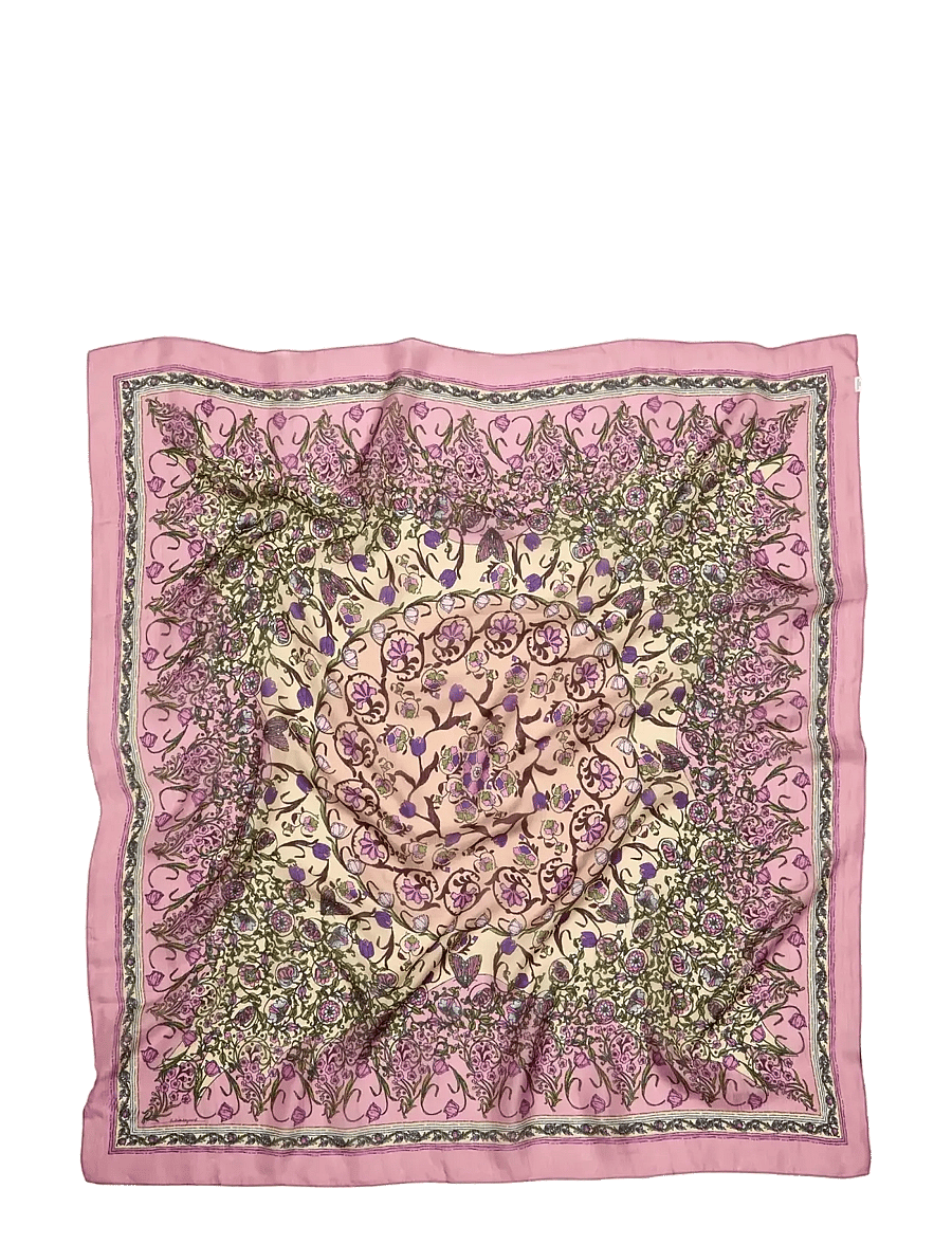 Becksöndergaard - Gardenparty Taby Sia Scarf - tynde tørklæder - peony pink - 0