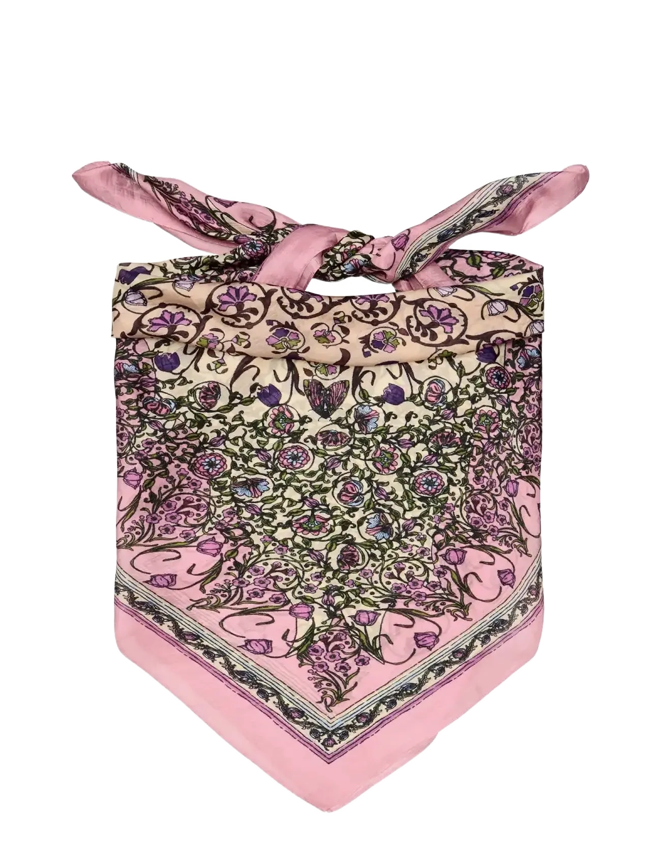 Becksöndergaard - Gardenparty Taby Sia Scarf - lightweight scarves - peony pink - 1