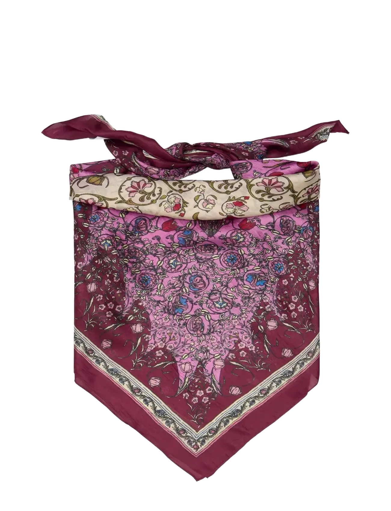 Becksöndergaard - Gardenparty Taby Sia Scarf - tynde tørklæder - vivacious pink - 2