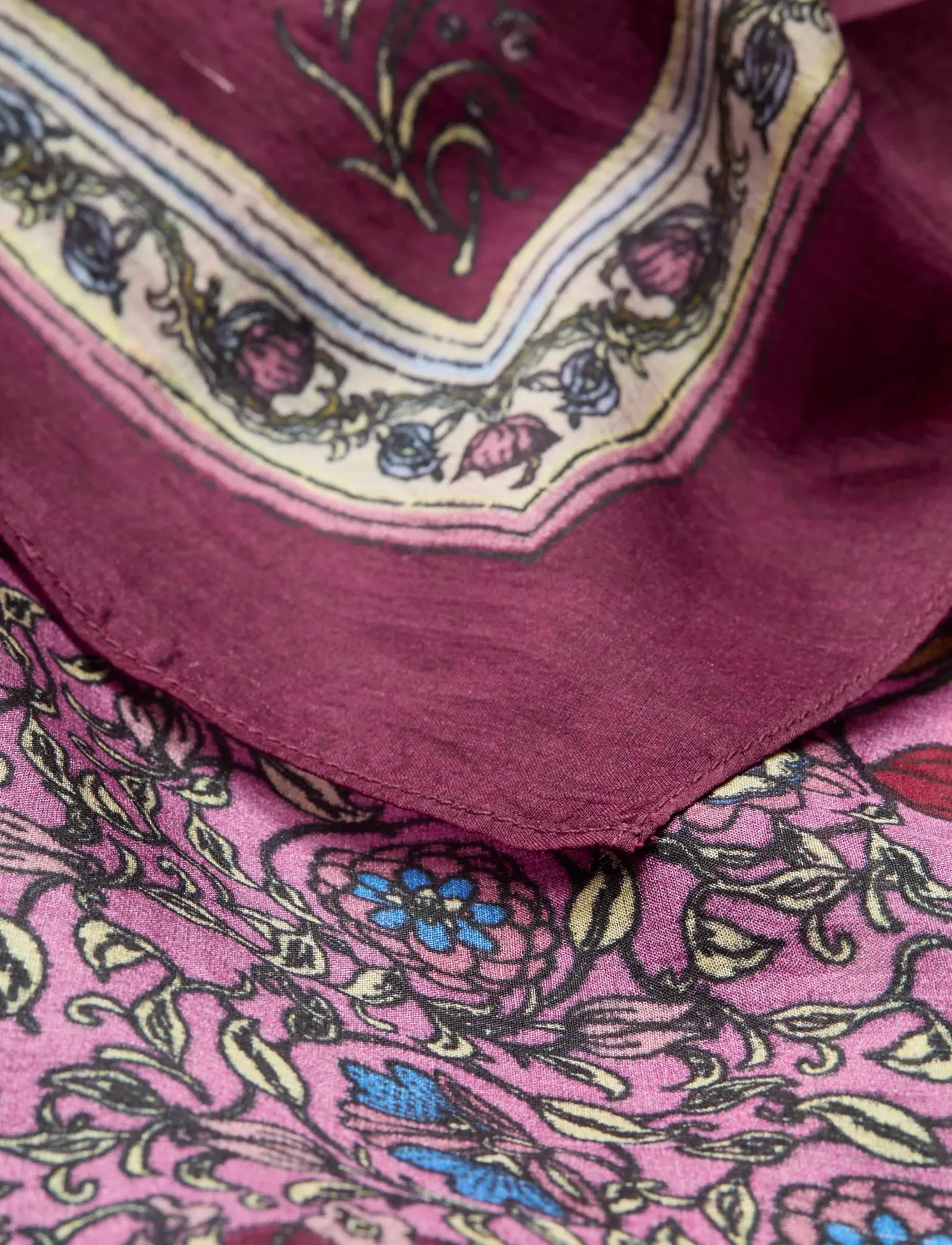 Becksöndergaard - Gardenparty Taby Sia Scarf - tynde tørklæder - vivacious pink - 3