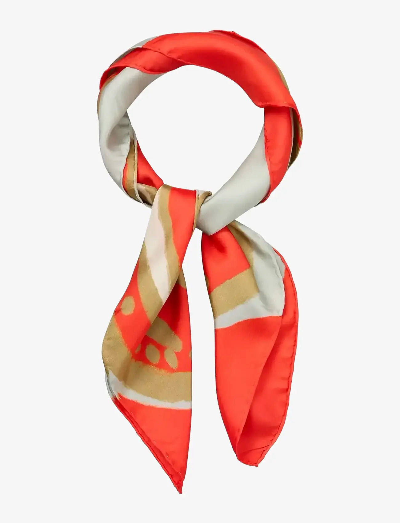 Becksöndergaard - Graphiflora Sia Scarf - grenadine red - 1