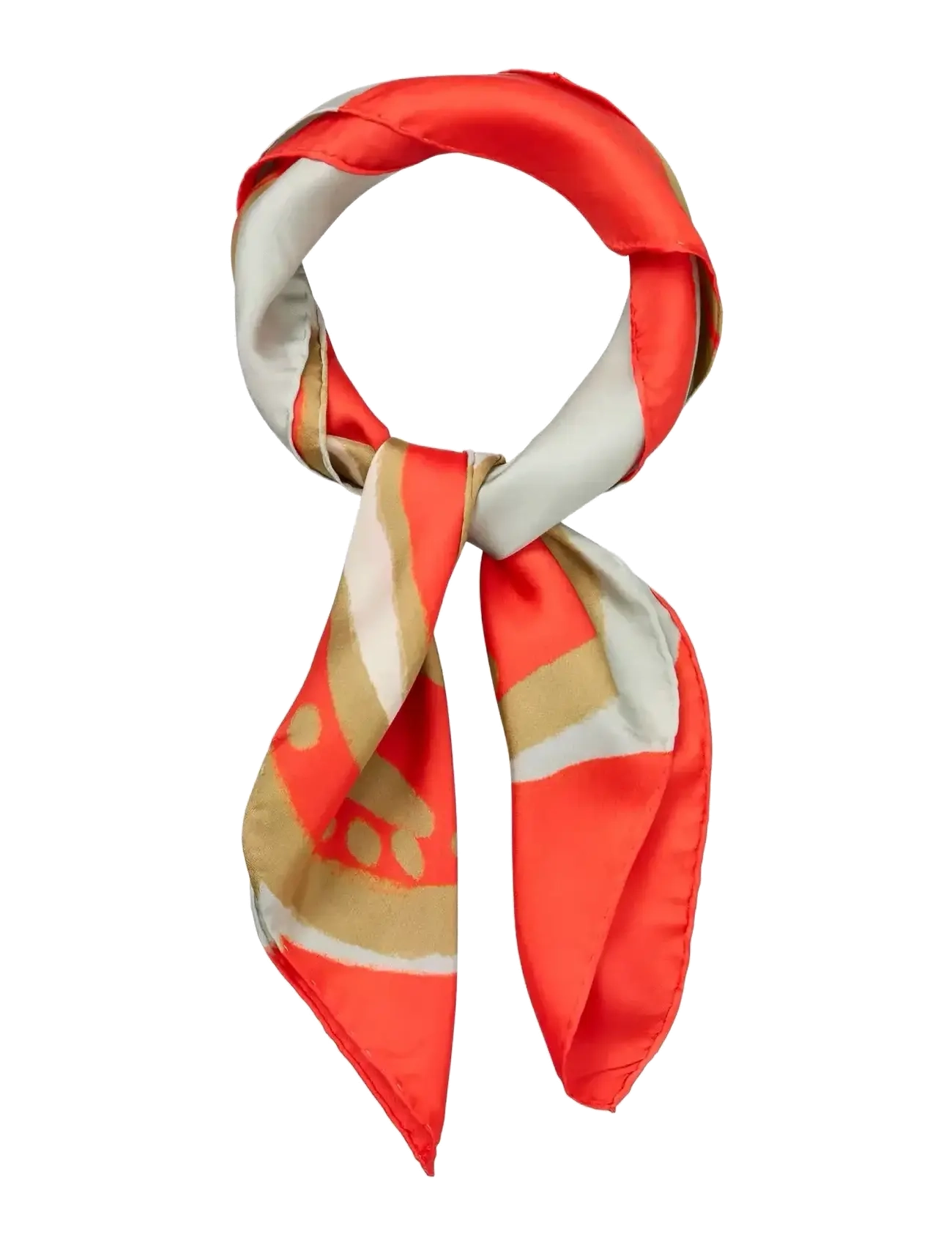 Becksöndergaard - Graphiflora Sia Scarf - grenadine red - 1