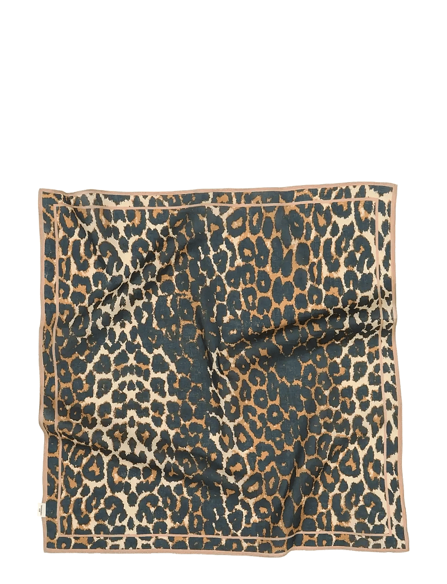 Becksöndergaard - Leopa Edgia Cotta Scarf - modetrends - multi col. - 0