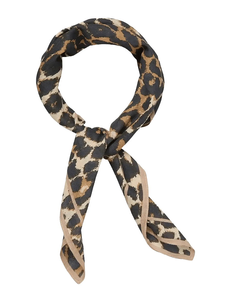 Becksöndergaard - Leopa Edgia Cotta Scarf - modetrends - multi col. - 1