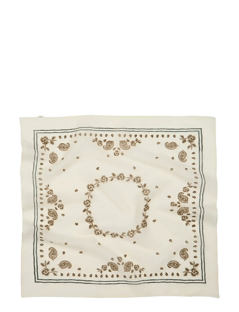Becksöndergaard - Bloom Paisley Cotta Scarf - modetrends - birch white - 0