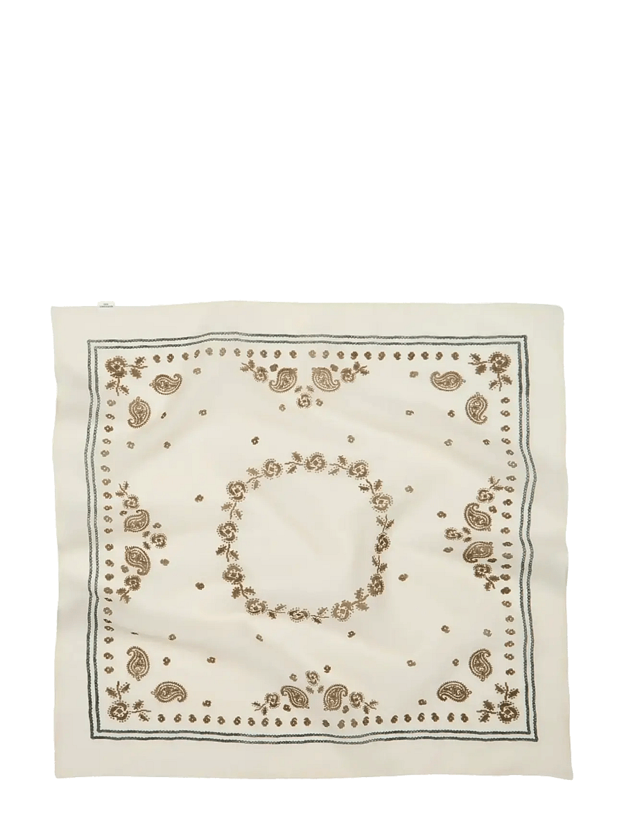 Becksöndergaard - Bloom Paisley Cotta Scarf - birch white - 0