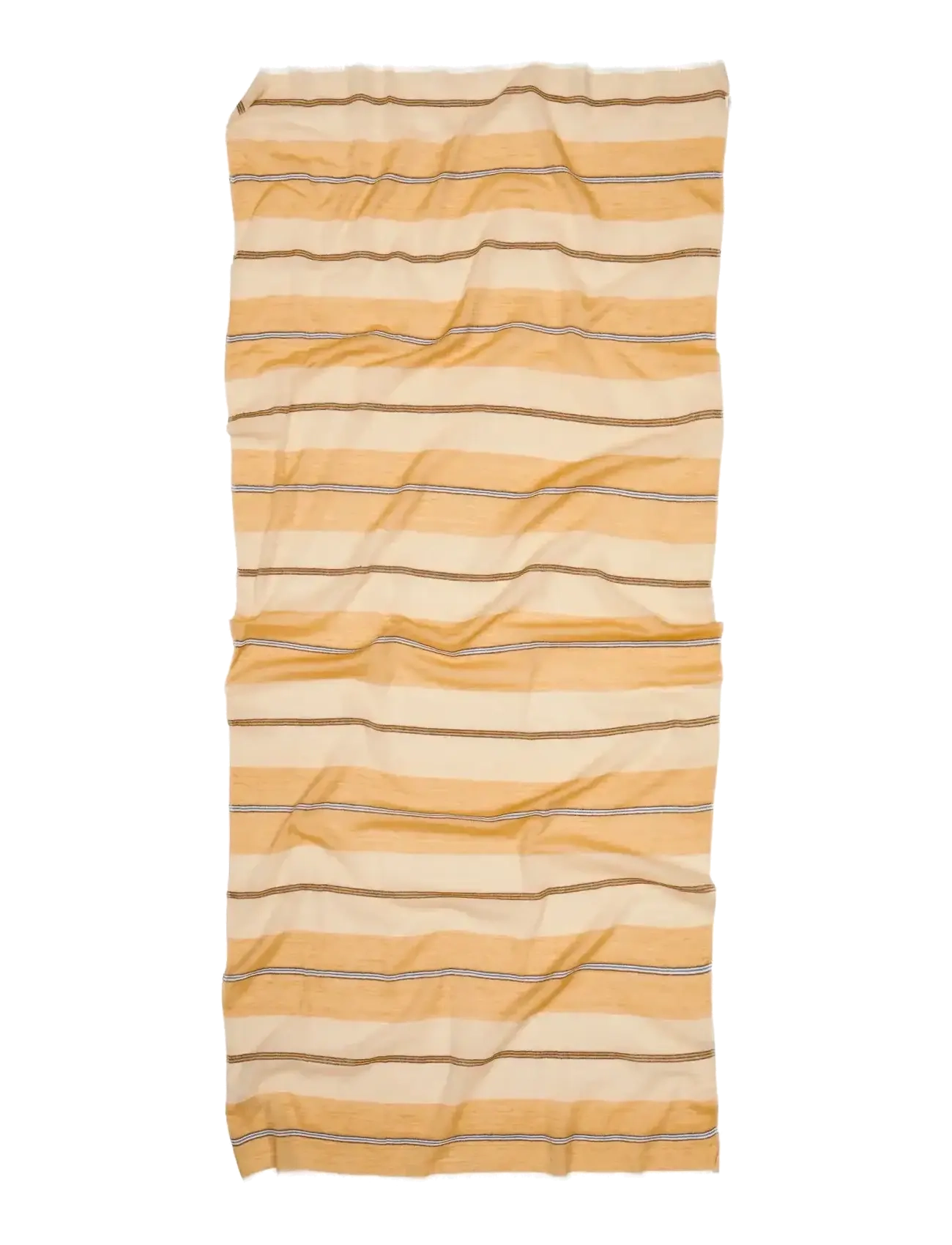 Becksöndergaard Wovelia Cowea Scarf - Akcesoria - GOLDEN NUGGET / orange
