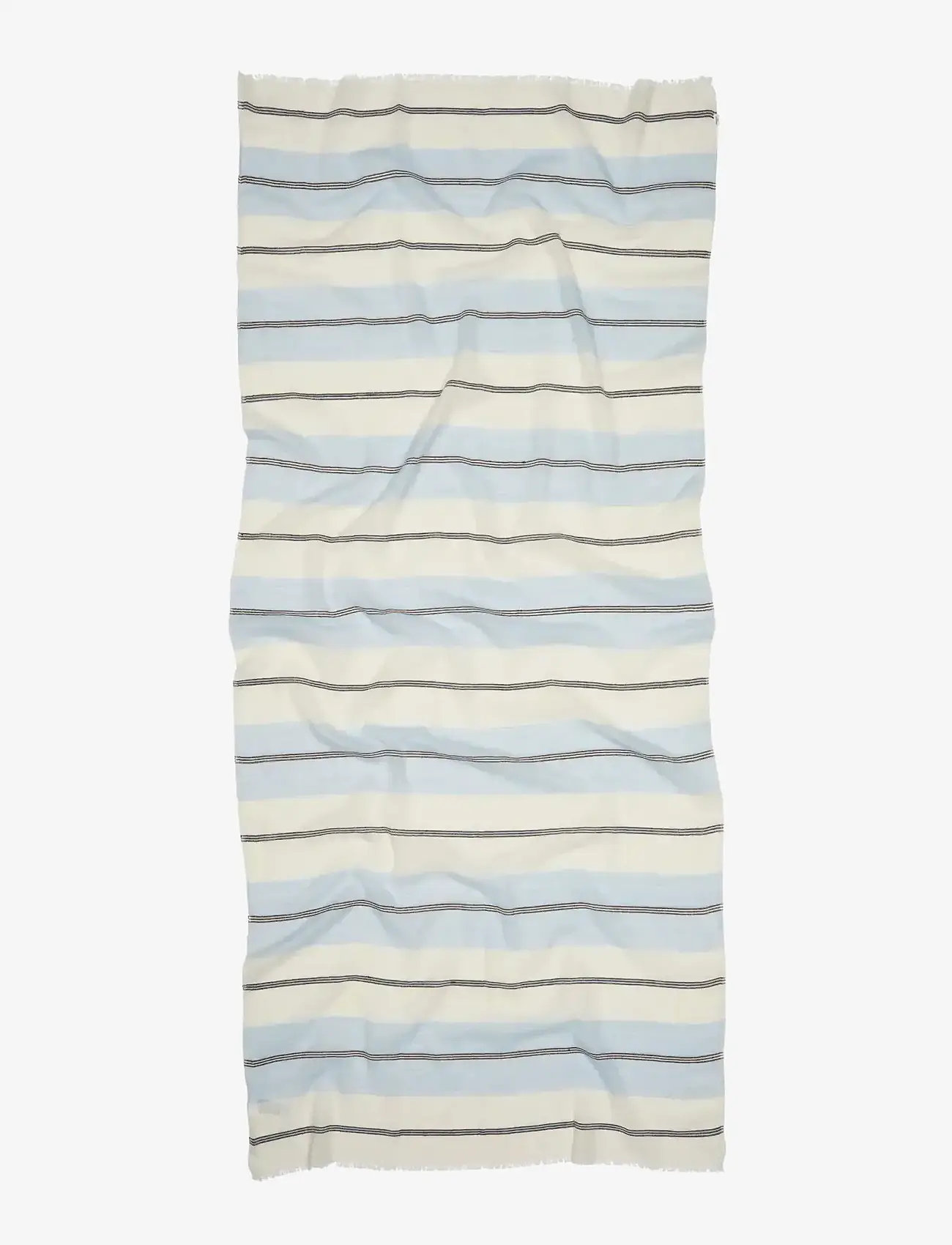 Becksöndergaard - Wovelia Cowea Scarf - halsdukar - skyway blue - 0