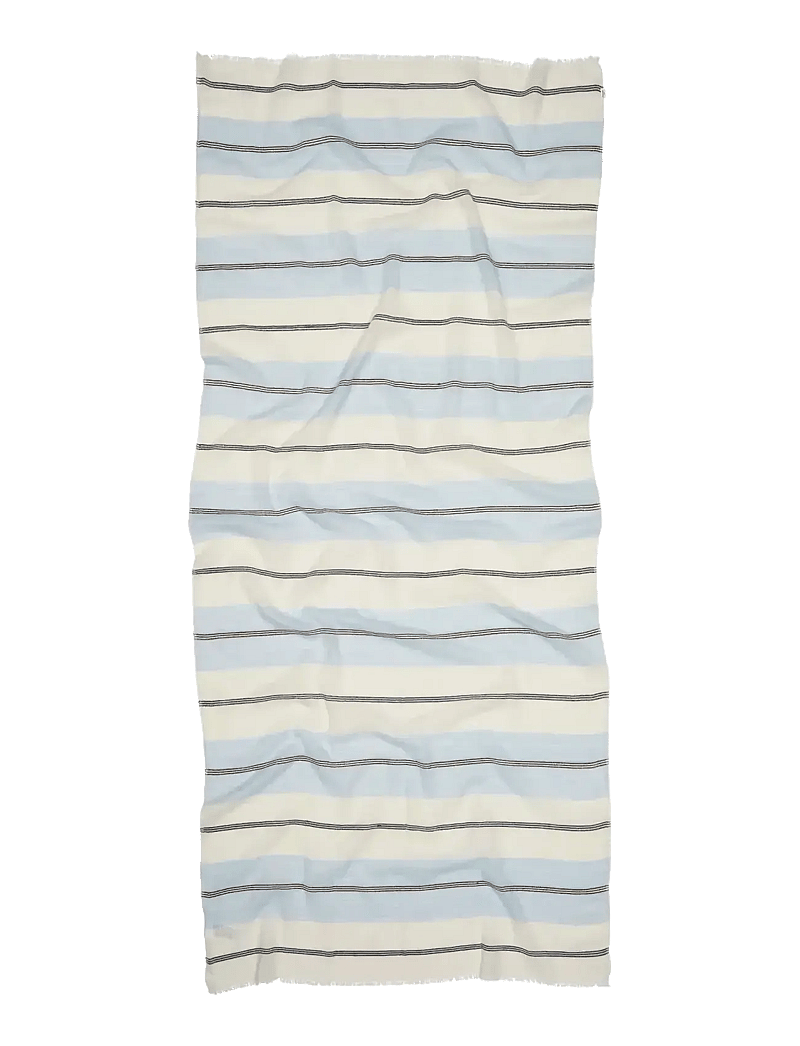 Becksöndergaard - Wovelia Cowea Scarf - halsdukar - skyway blue - 0