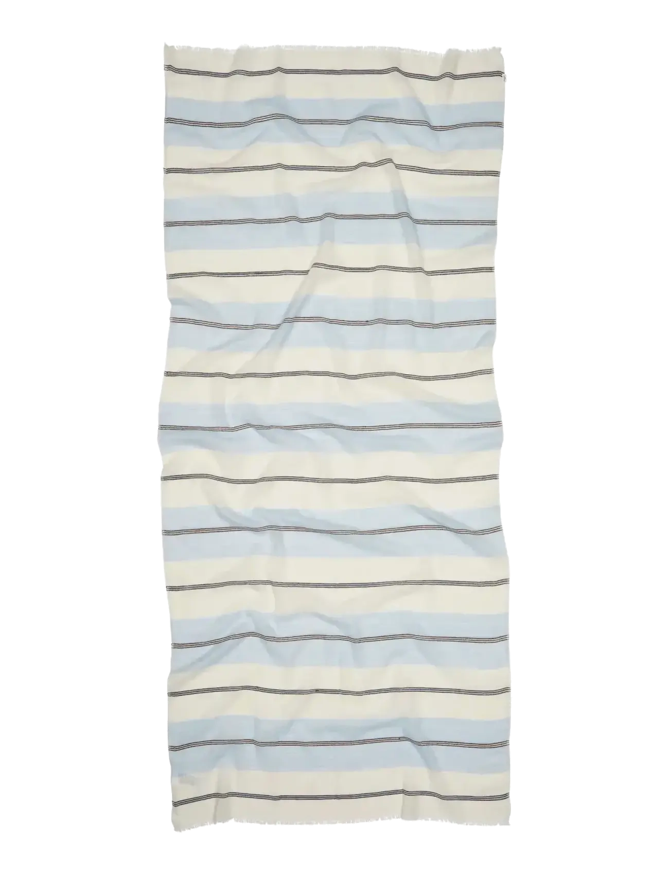 Becksöndergaard Wovelia Cowea Scarf - Transitional Layering - SKYWAY BLUE / multi