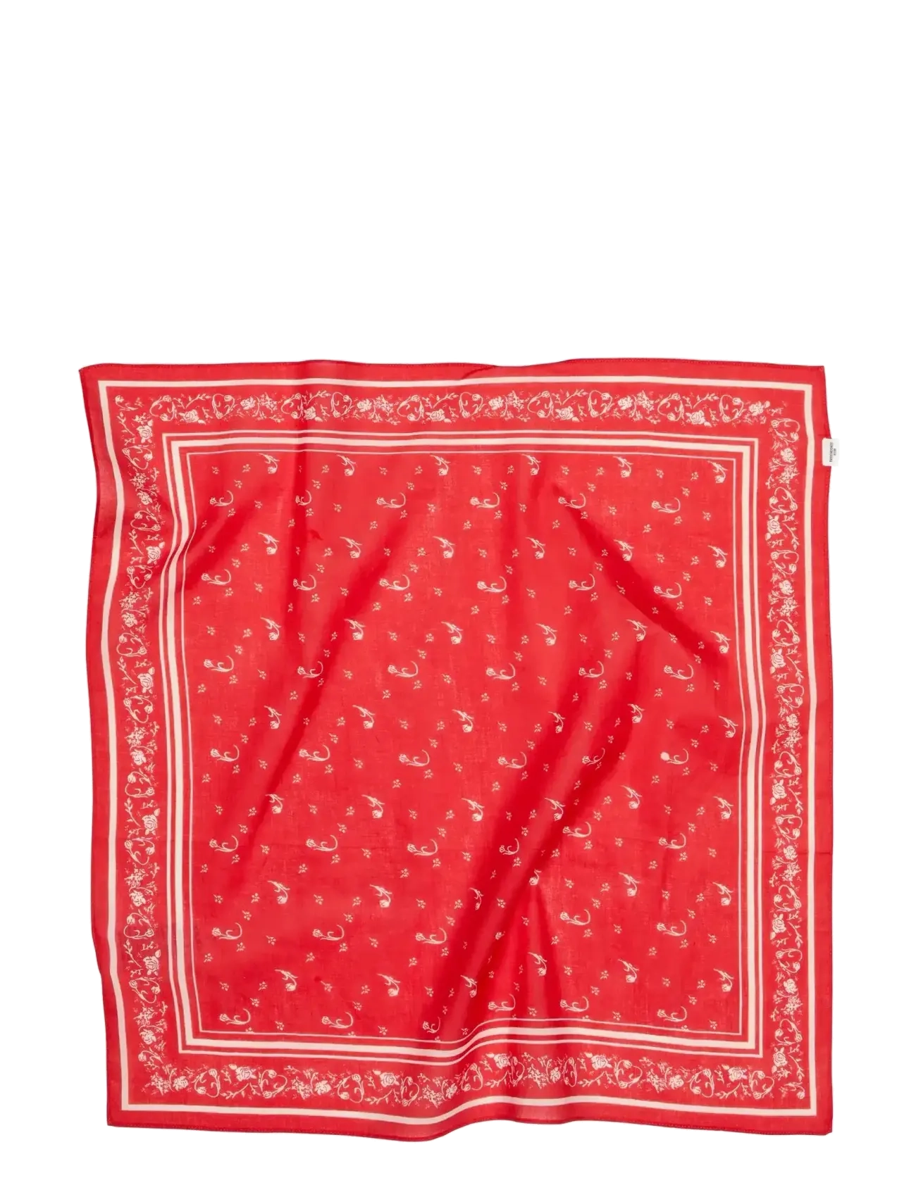 Becksöndergaard Tulipa Cotta Scarf - Accessoires - POMPEIAN RED / red