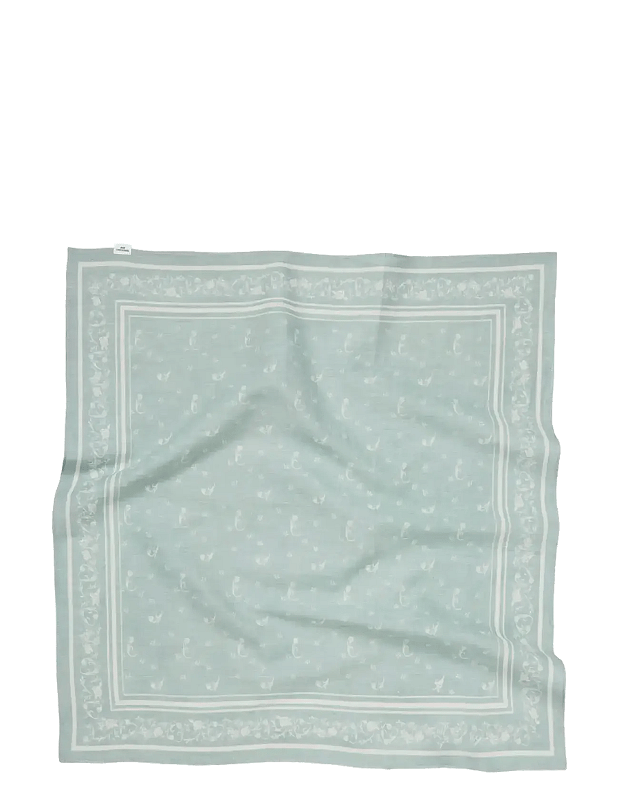 Becksöndergaard - Tulipa Cotta Scarf - kevyet huivit - silver blue - 0