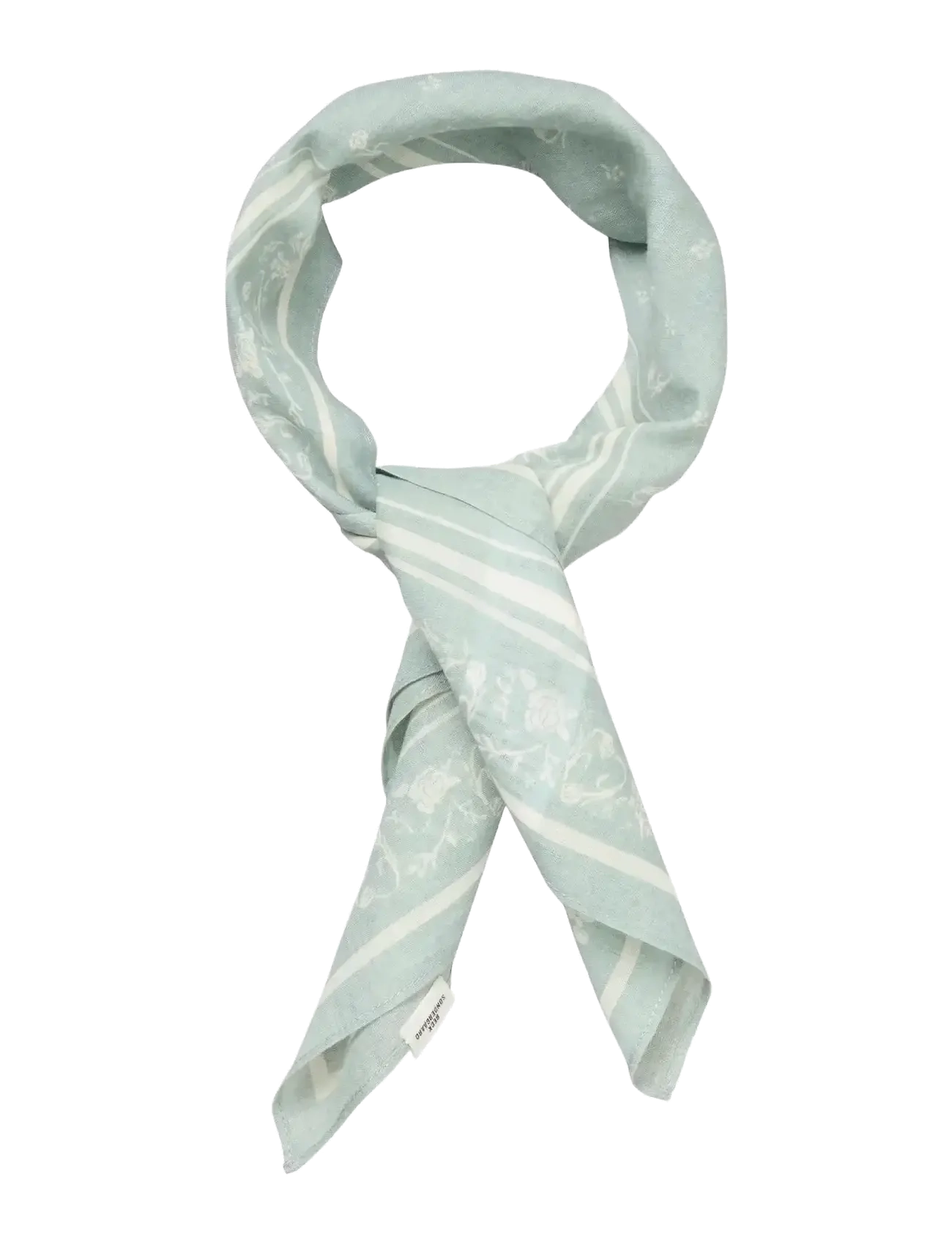 Becksöndergaard - Tulipa Cotta Scarf - tynde tørklæder - silver blue - 1