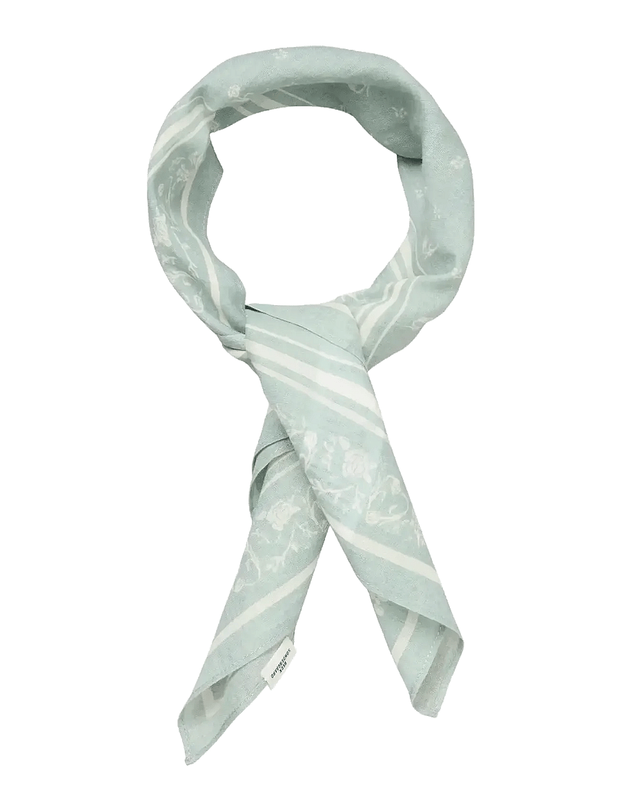 Becksöndergaard - Tulipa Cotta Scarf - kevyet huivit - silver blue - 1