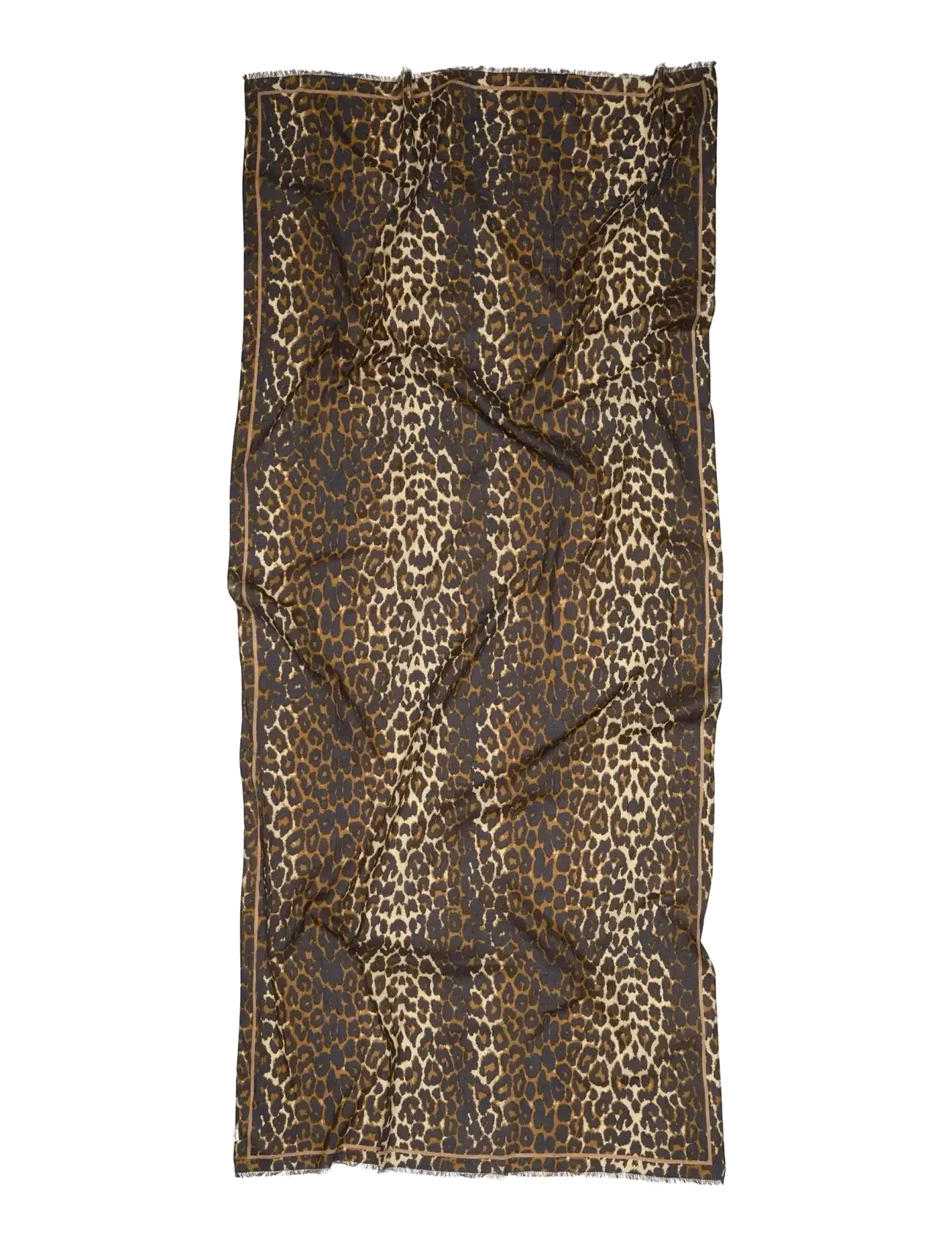 Becksöndergaard Leopa Long Cotta Scarf - Transitional Layering - MULTI COL. / multi