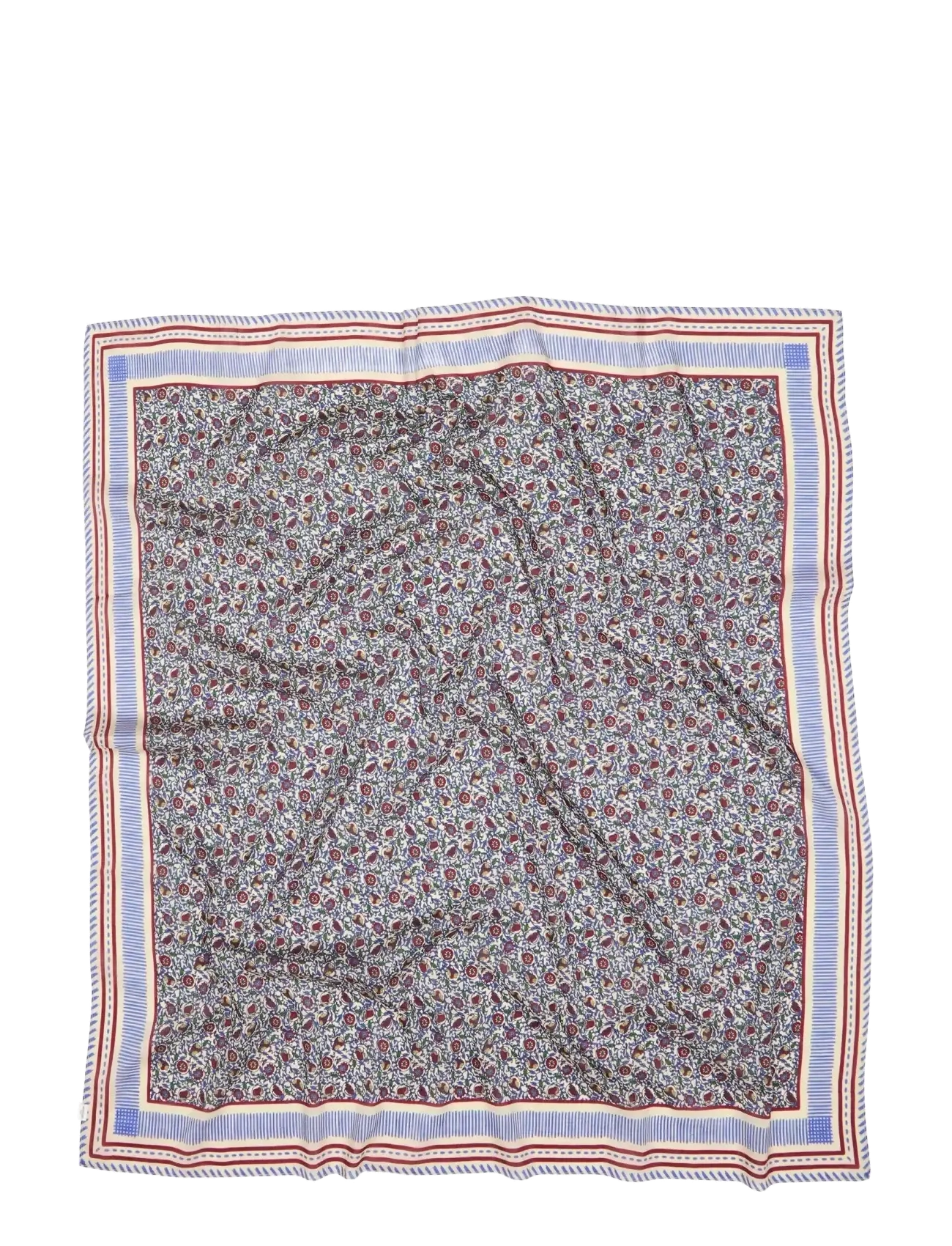 Becksöndergaard Asflora Sico Scarf - Transitional Layering - BIRCH WHITE / multi