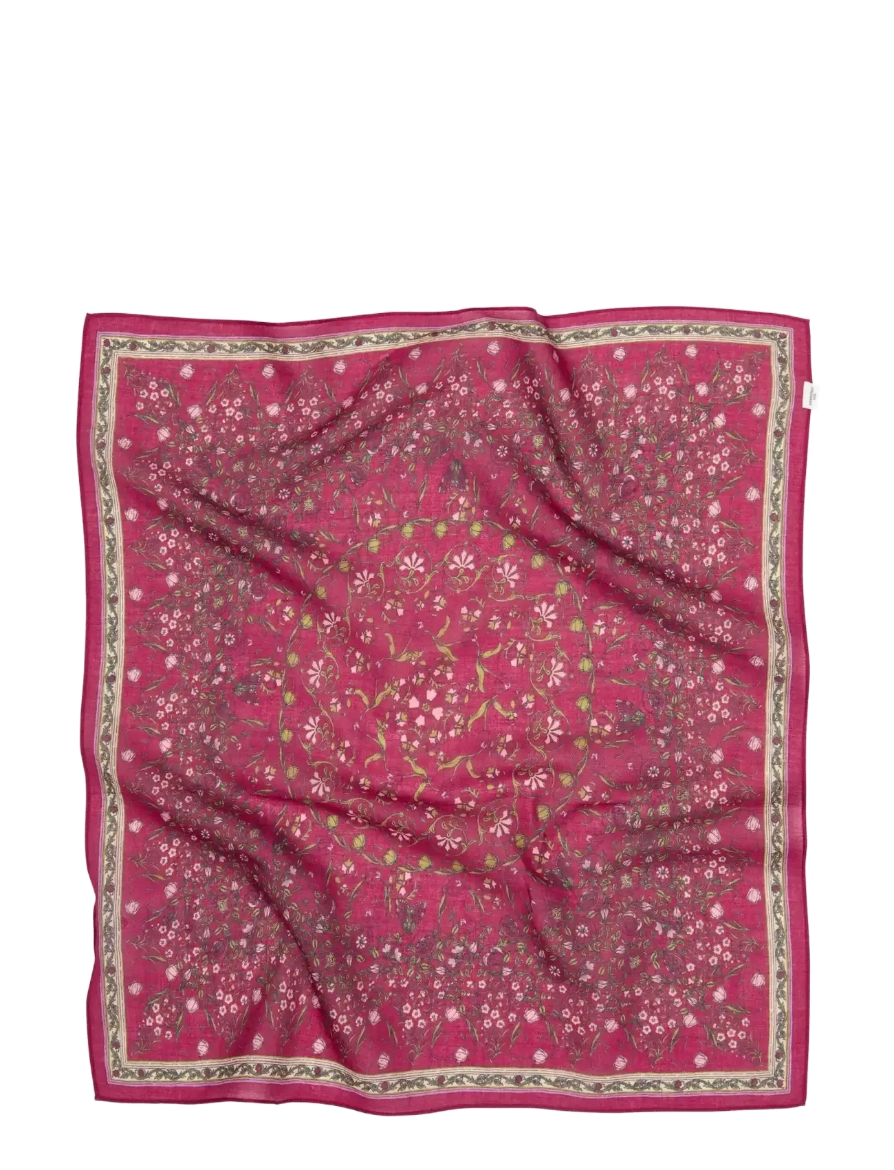 Becksöndergaard Gardenparty Cotta Scarf - Schals - VIVACIOUS PINK / pink/rose