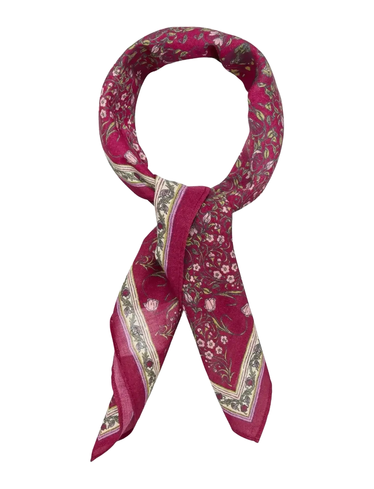 Becksöndergaard - Gardenparty Cotta Scarf - skarelės - vivacious pink - 2