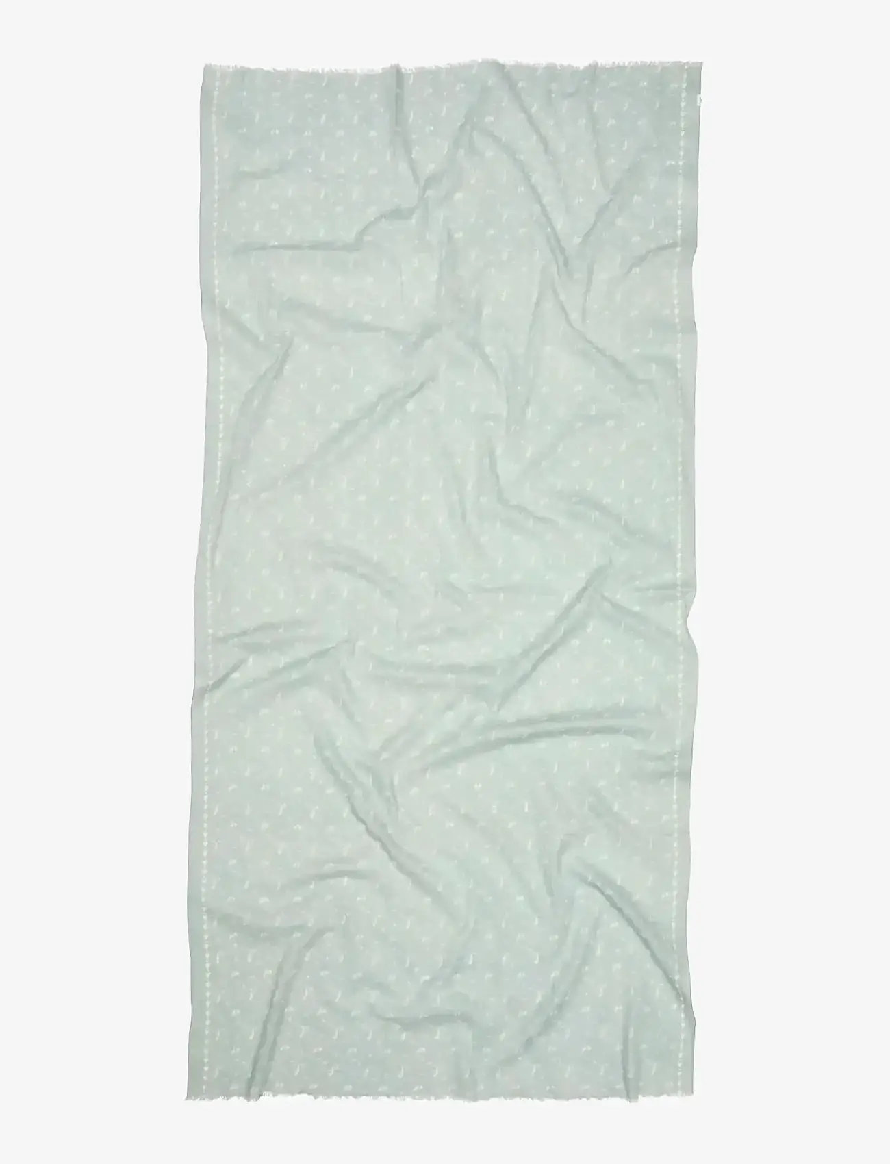 Becksöndergaard - Tulipa Long Cotta Scarf - tynde tørklæder - silver blue - 0