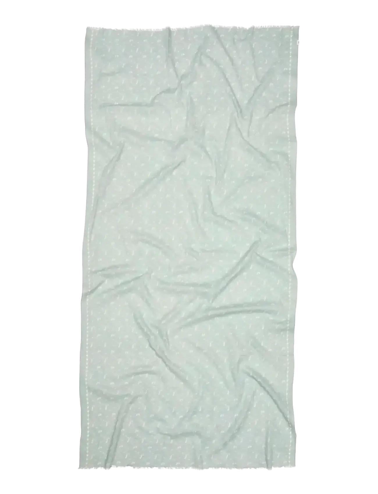 Becksöndergaard Tulipa Long Cotta Scarf - Nyheter - SILVER BLUE / green