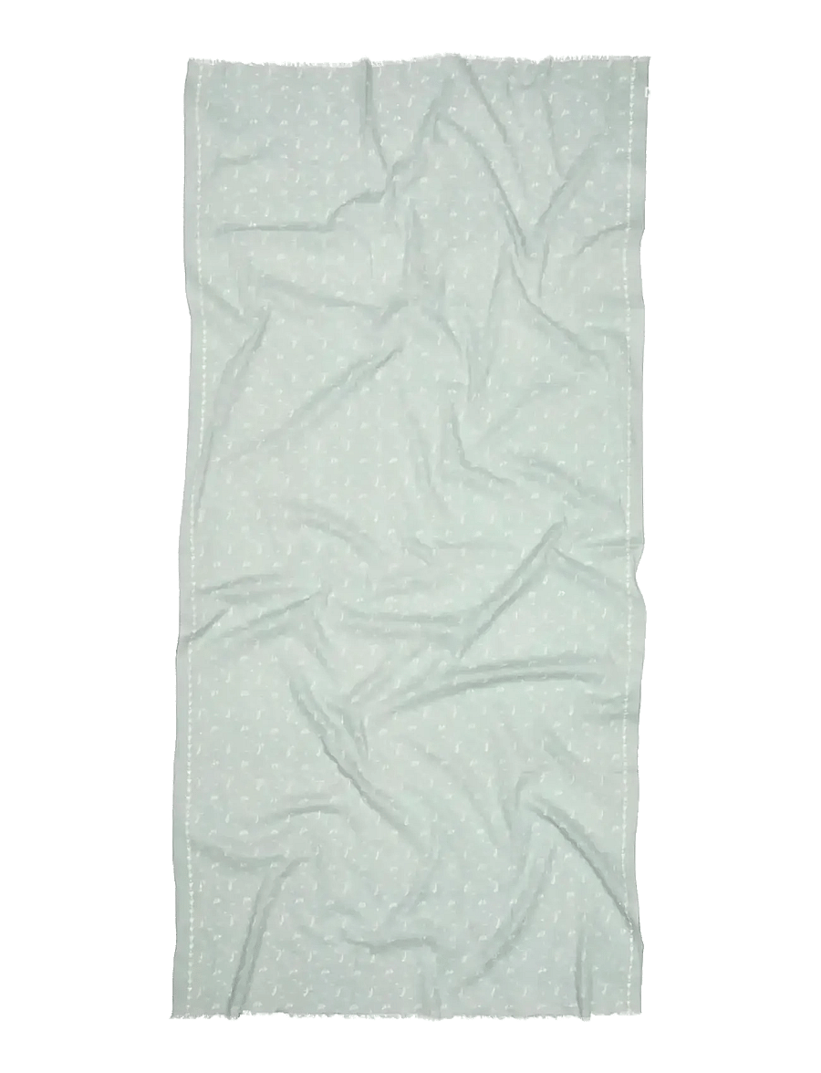 Becksöndergaard - Tulipa Long Cotta Scarf - modetrends - silver blue - 0