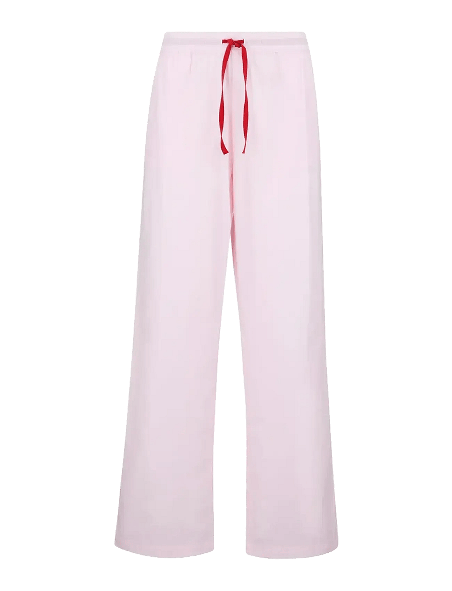 Becksöndergaard - Scallop Pyjamas Pants - pyjama's - pale lilac pink - 0