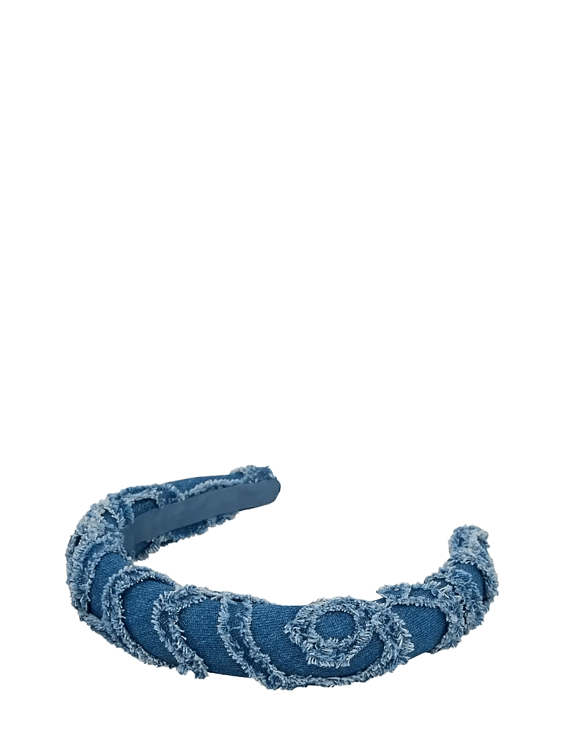 Becksöndergaard - Flowa Midi Hairbrace - hårband & diadem - denim - 1