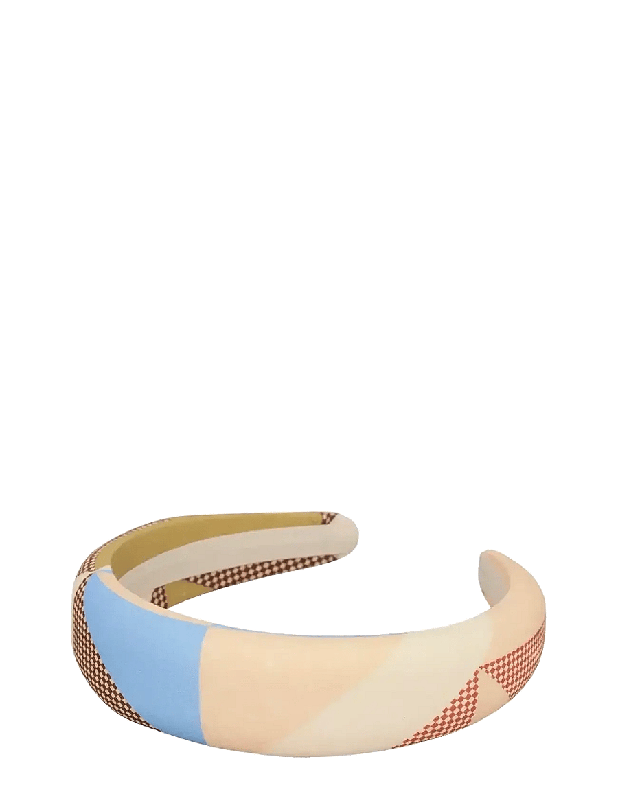 Becksöndergaard - Quilta Wide Hairbrace - haarbänder - khaki green - 1