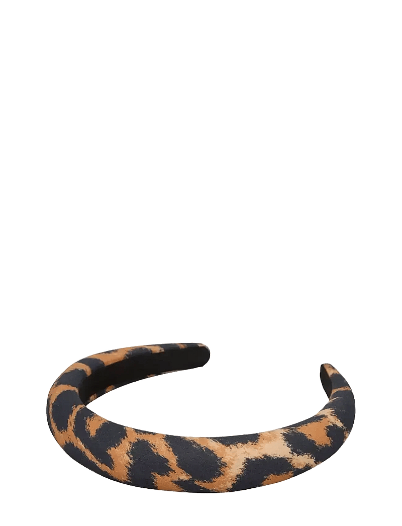 Becksöndergaard - Leopa Cotta Midi Hairbrace - hair bands - black - 0